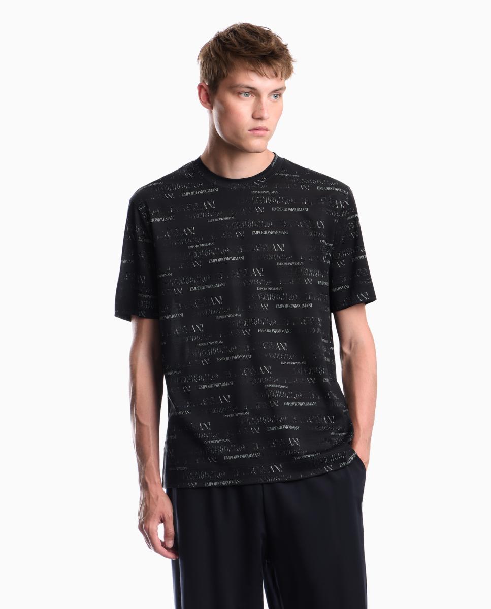 Imagem 0 de T-shirt de Manga Curta com All Over Print