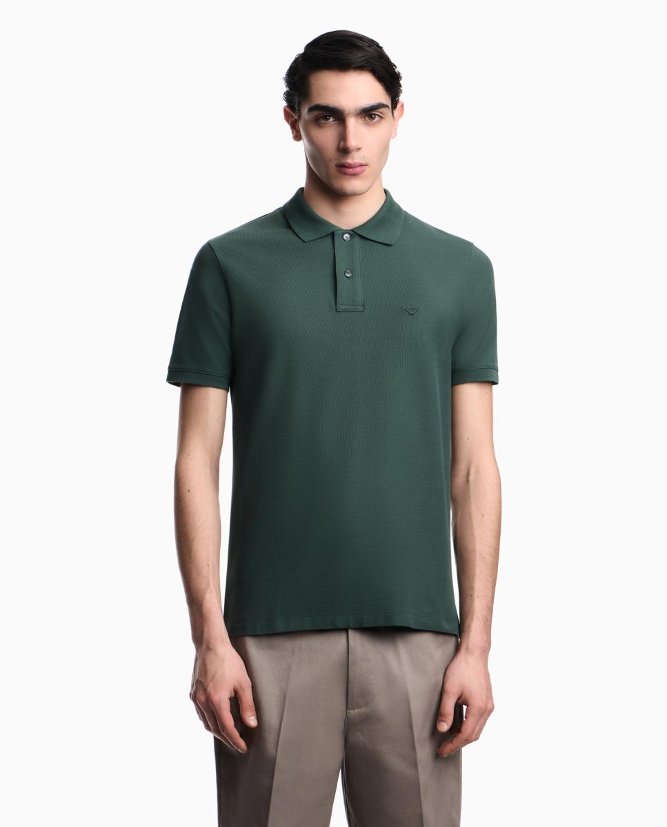 Imagem 0 de Polo Piqué Slim Fit com Manga Curta