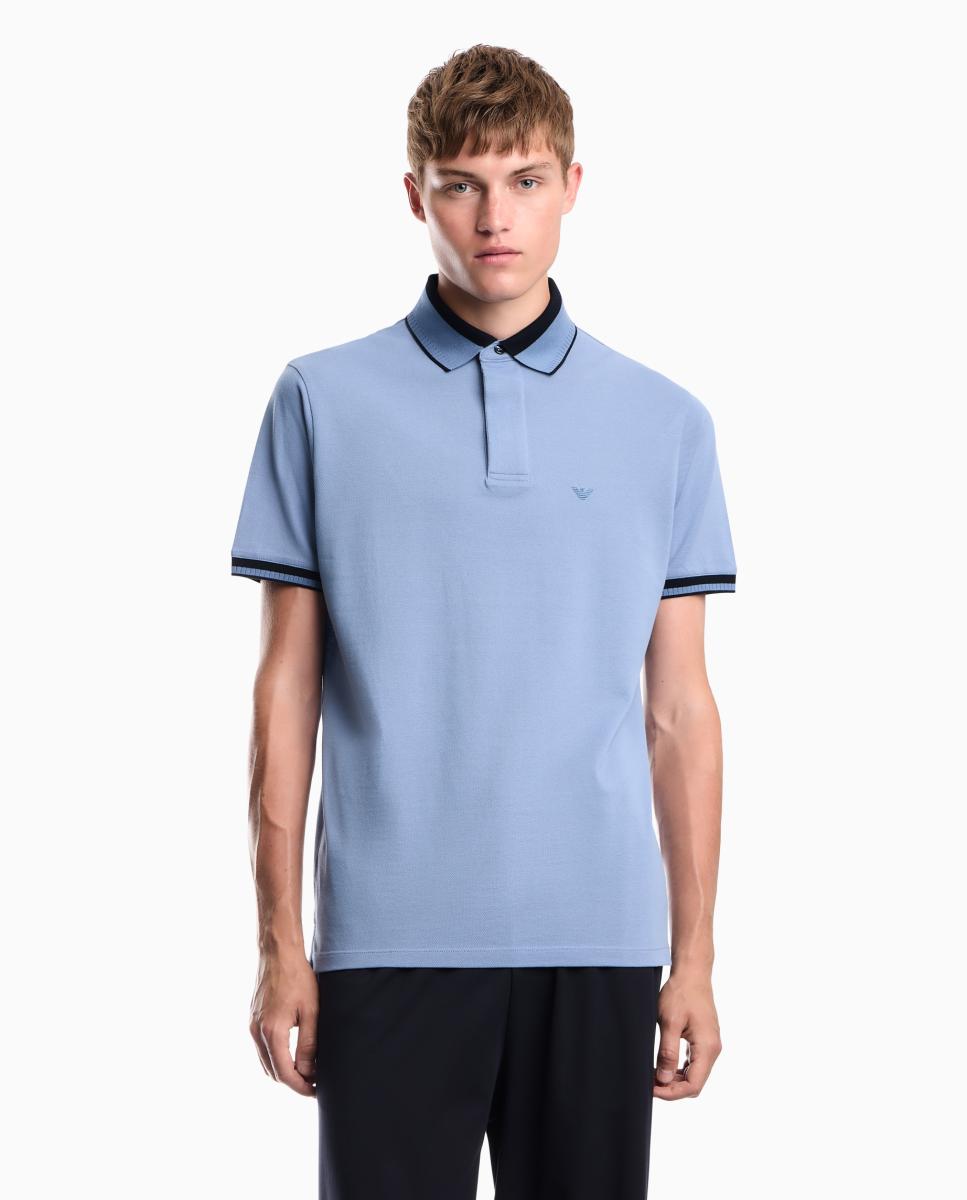 Imagem 0 de Polo Regular Fit com Manga Curta