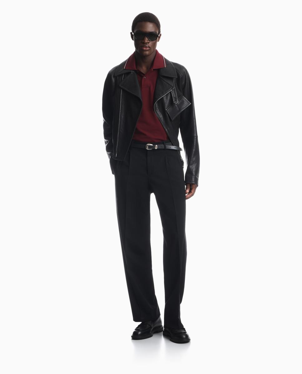 Imagen 8 de Polo de hombre manga corta regular fit - Emporio Armani - Burdeos Burdeos