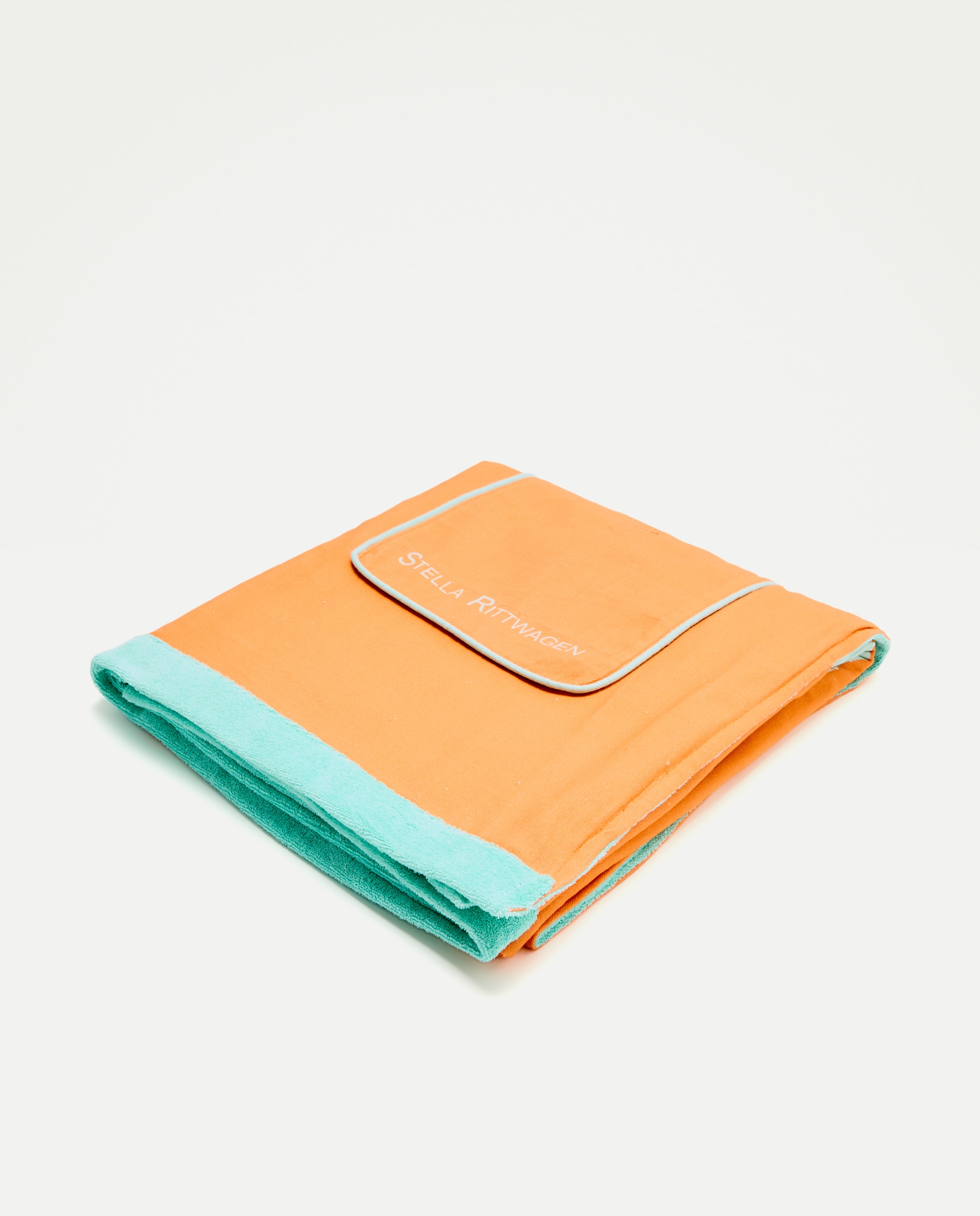 Toalha de Praia com Cavalo 660 Laranja-2