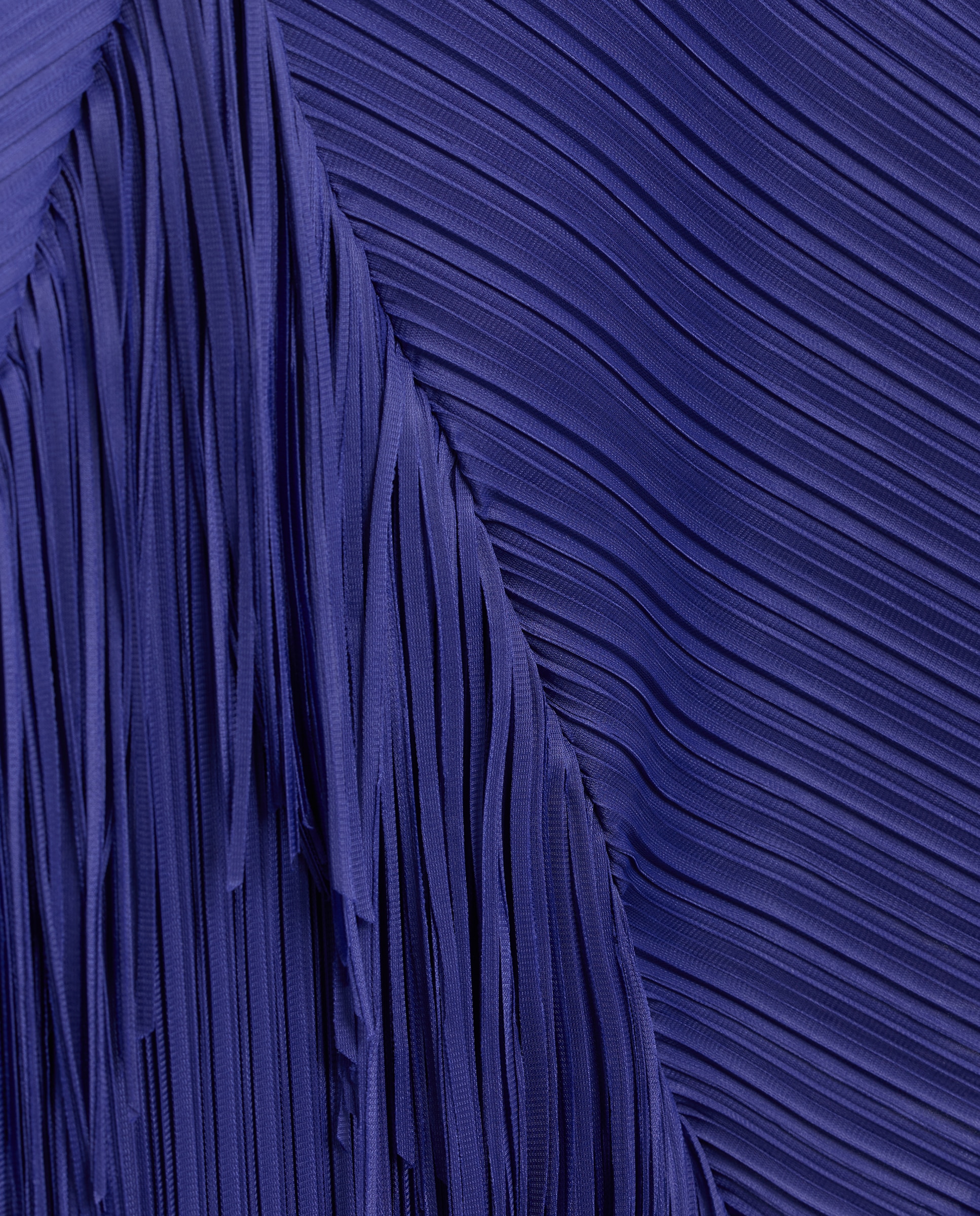 Vestido plissado 400 Azul-5