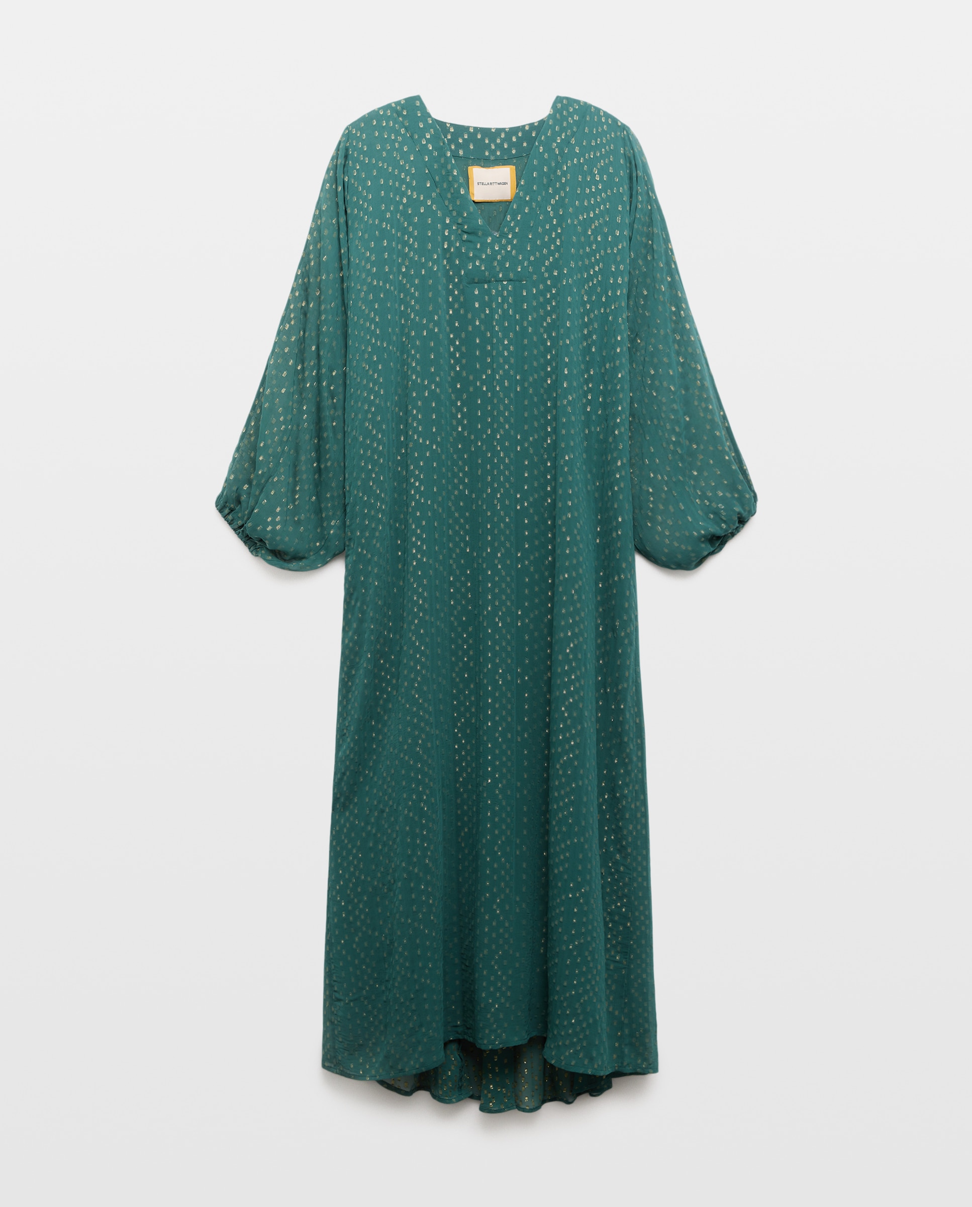 Vestido Fill Coupé Lisos 530 Verde Escuro-4