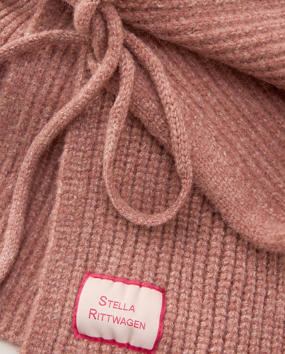 Cachecol Liso Verde-flúor-2