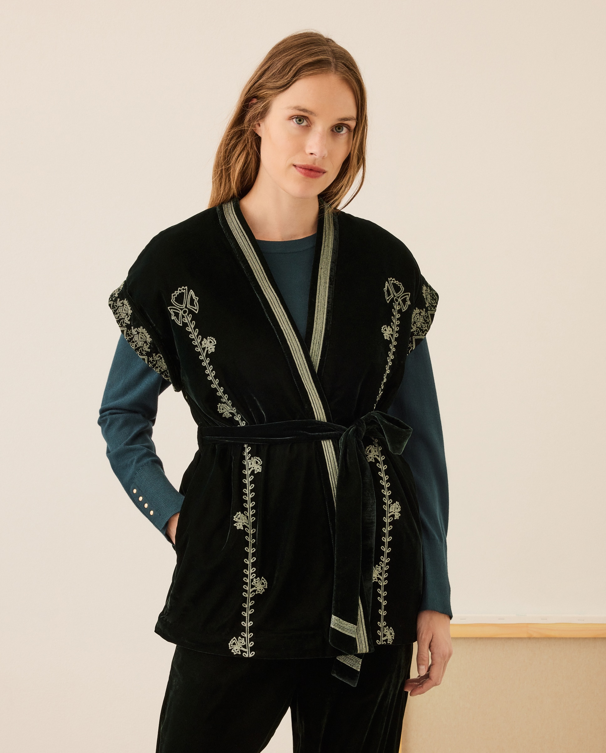 Imagem 0 de Colete de Veludo