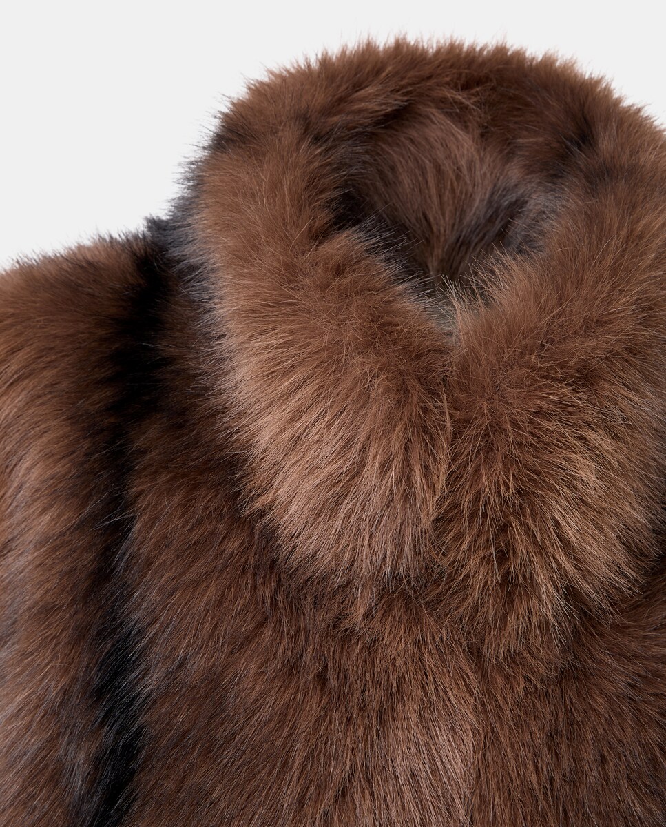 Colete em Pelo Sintético 5