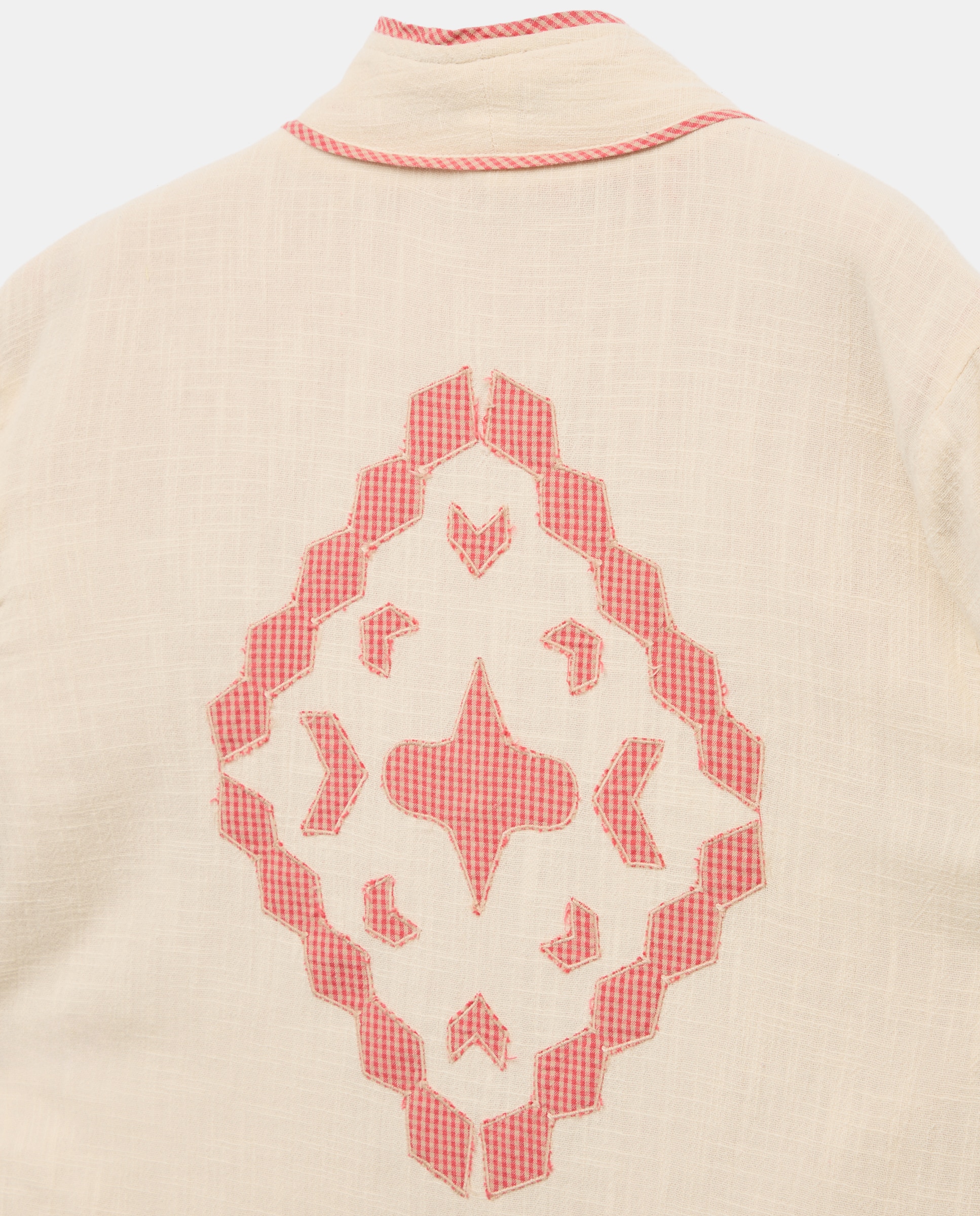 Casaco com Trabalho Bordado 150 Baunilha-6