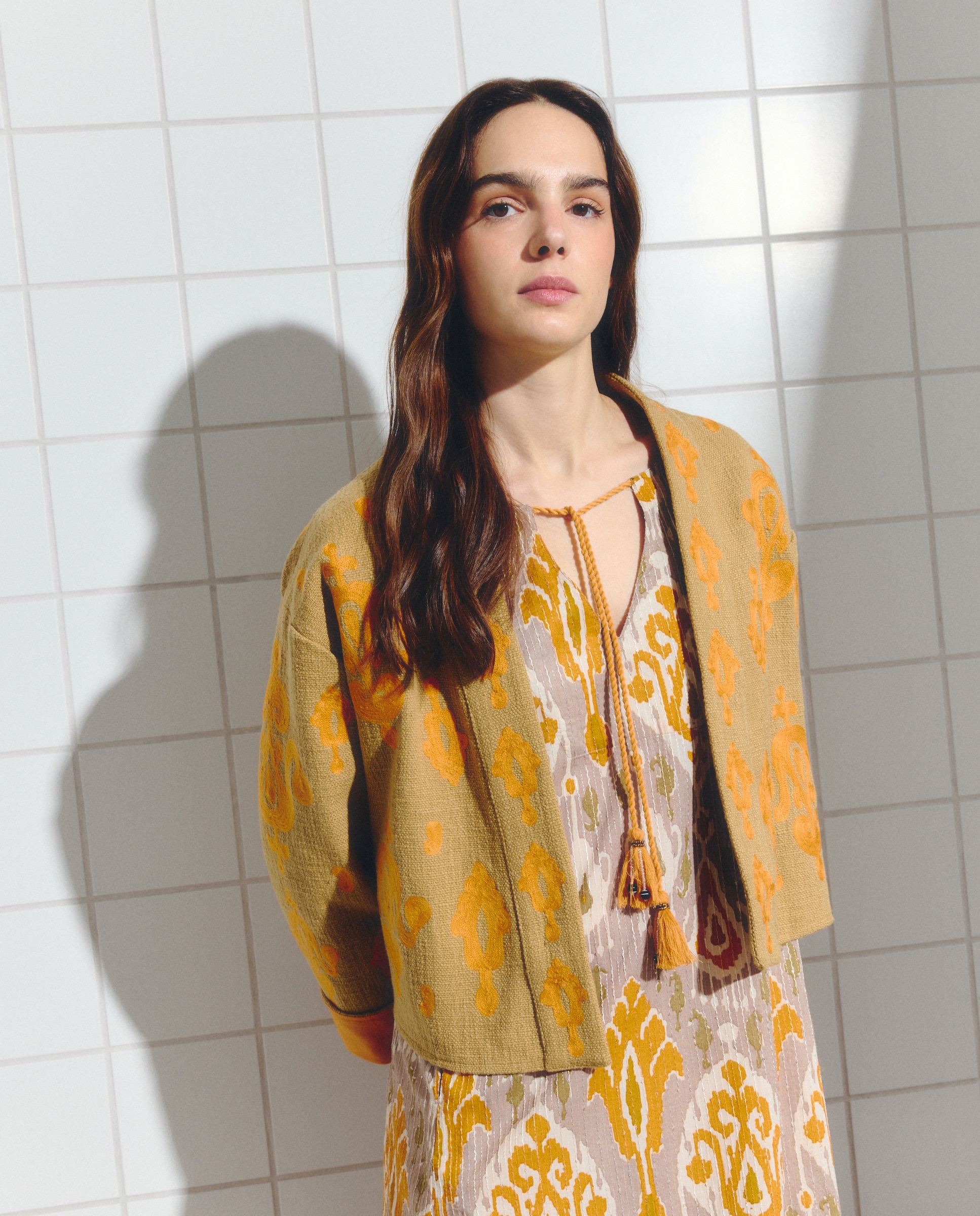 Casaco bordado 390 Ouro-2