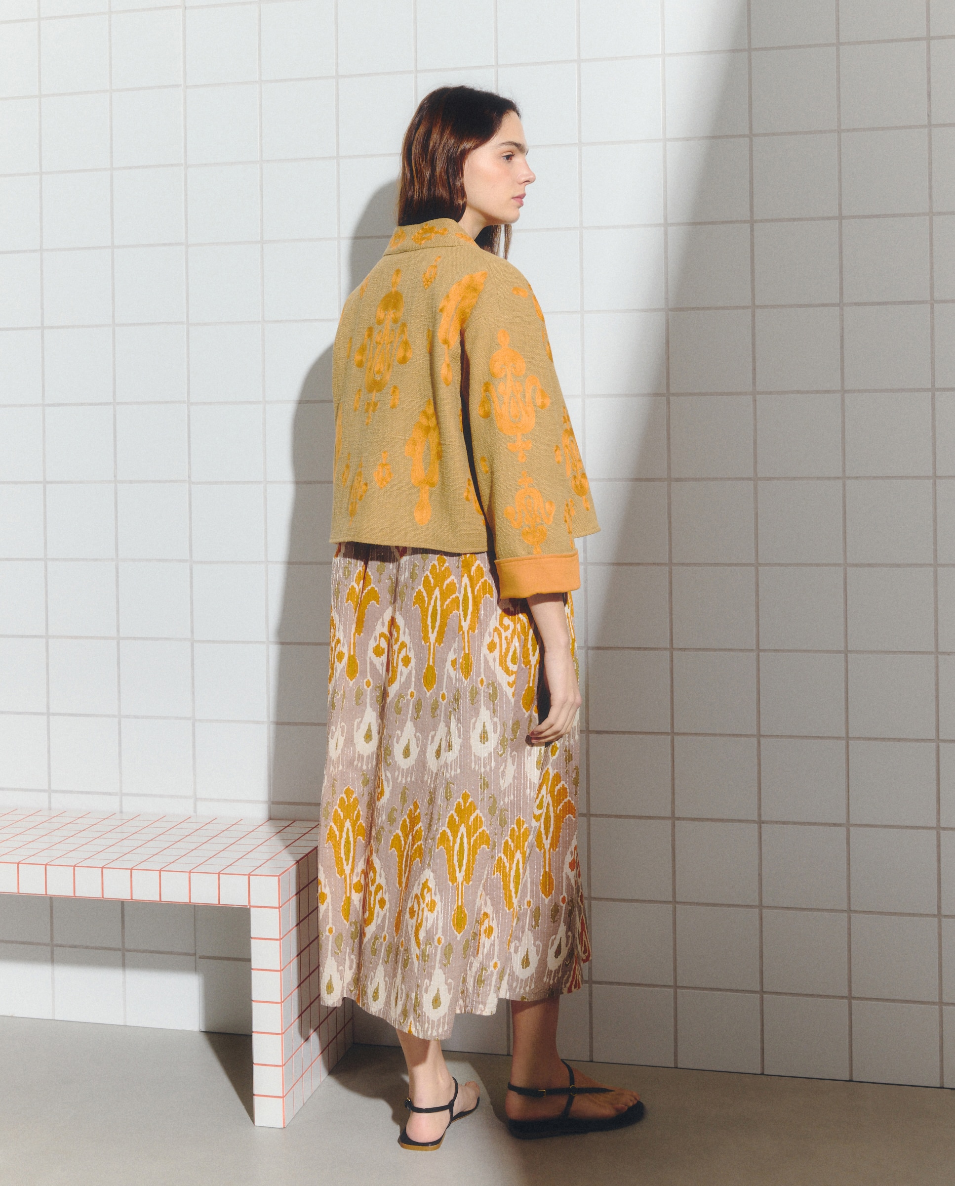 Casaco bordado 390 Ouro-3