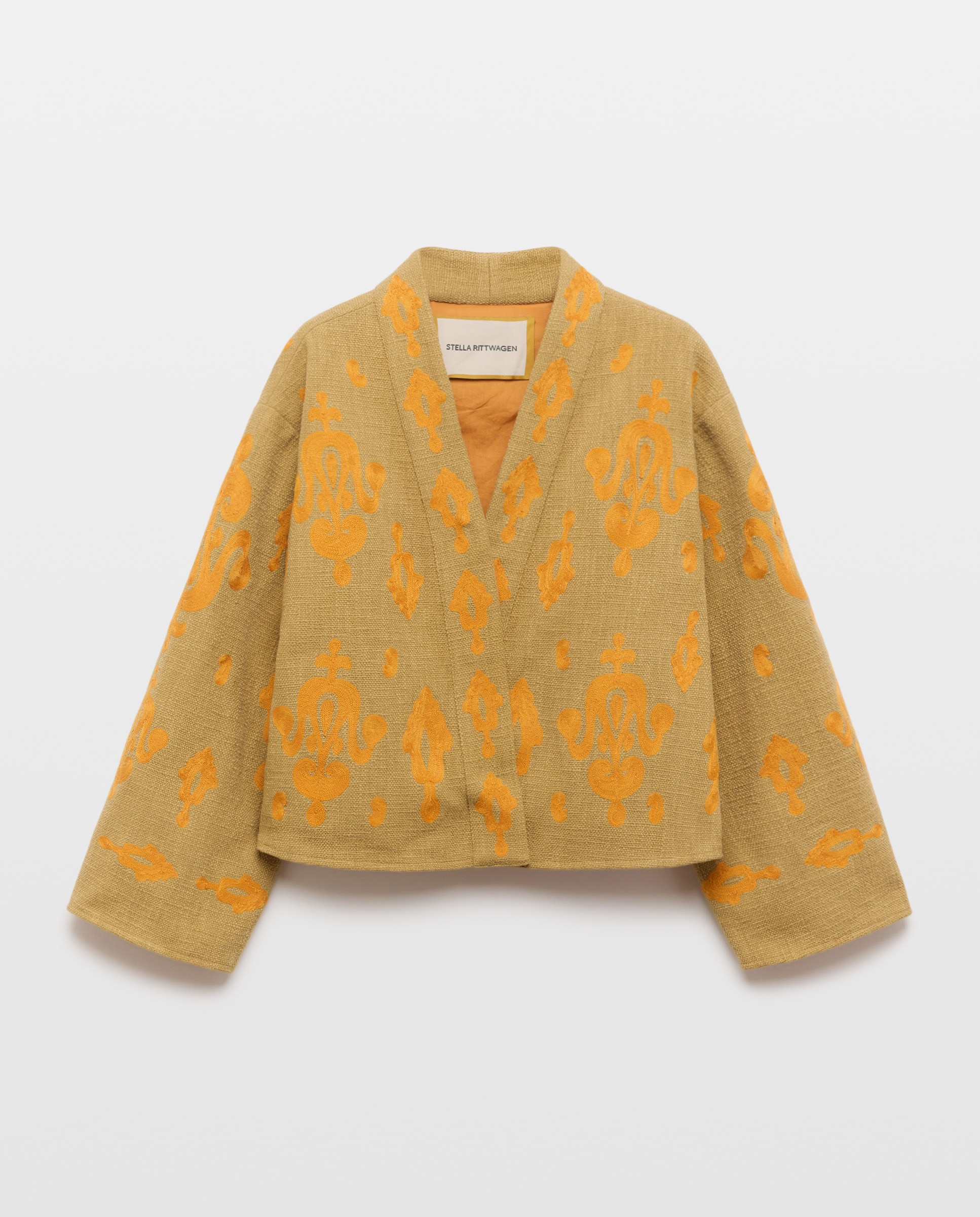 Casaco bordado 390 Ouro-4