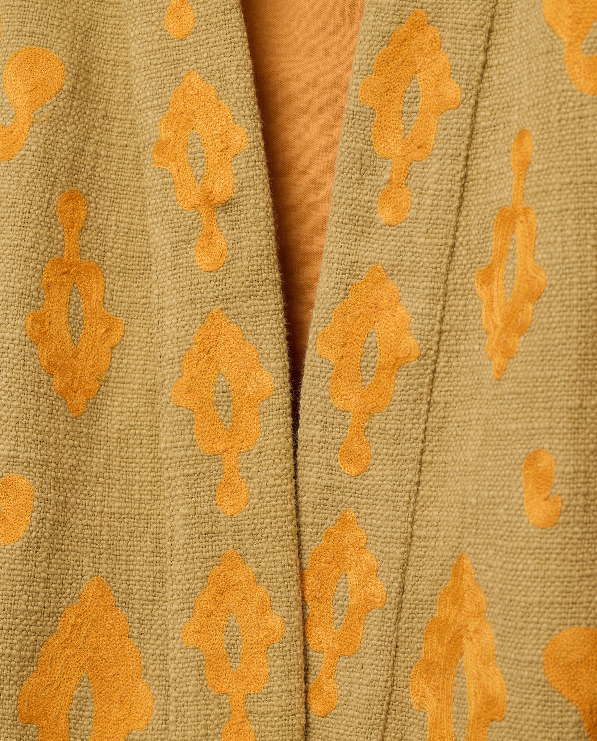 Casaco bordado 390 Ouro-5