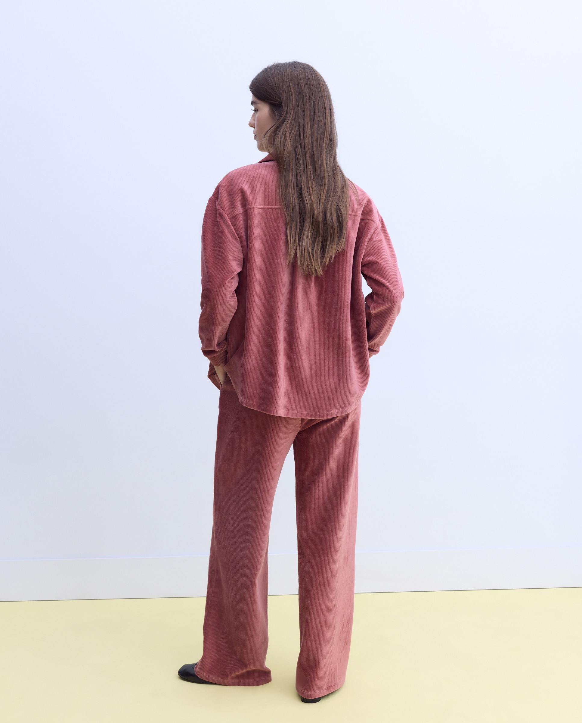 Chaqueta solapa pana - Stella Rittwagen - 770 Terracota 770 Terracota-3