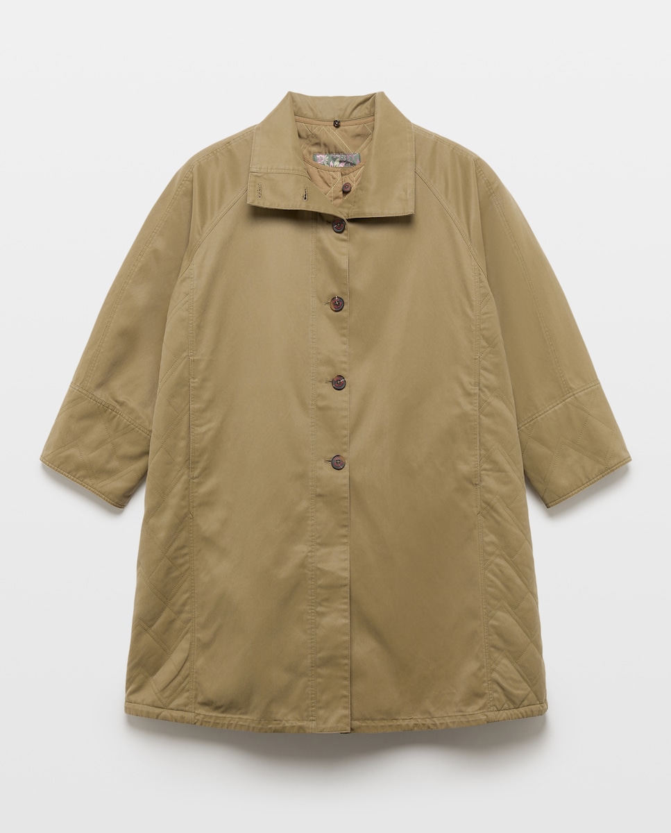 Imagen 0 de Gabardina estilo chaleco 520 Kaki