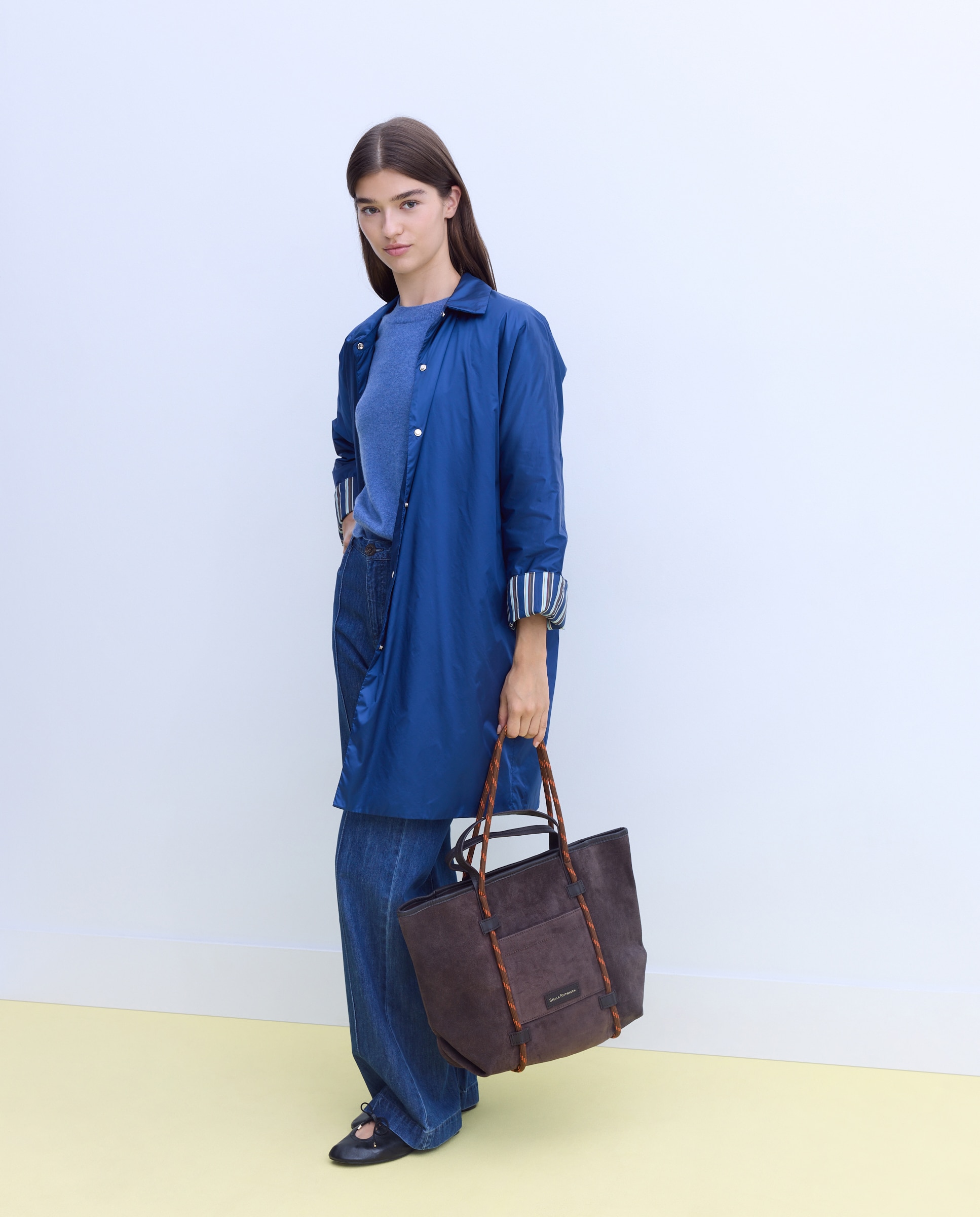 Parka deportiva técnica de mujer larga - Stella Rittwagen - 430 Azul oscuro 430 Azul oscuro-2