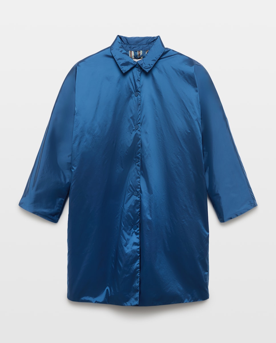 Imagen 0 de Parka deportiva técnica de mujer larga 430 Azul oscuro