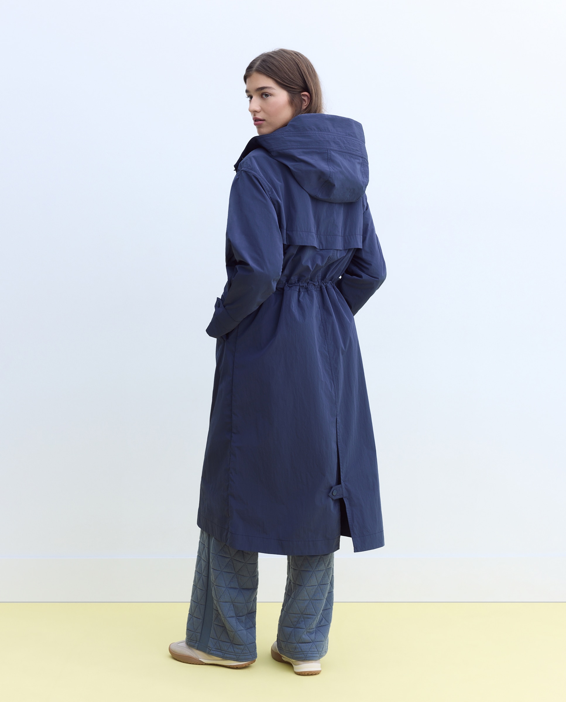 Parka detalle cuello - Stella Rittwagen - 430 Azul oscuro 430 Azul oscuro-4