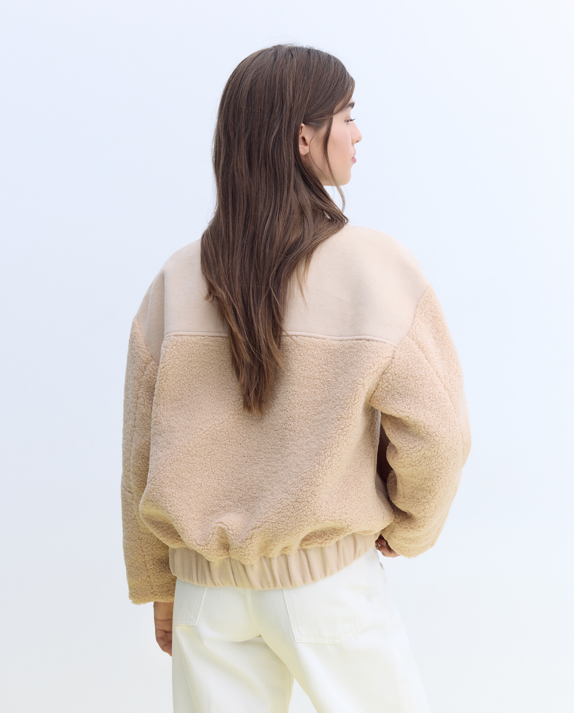 Cazadora fake fur - Stella Rittwagen - 120 Crudo 120 Crudo-3