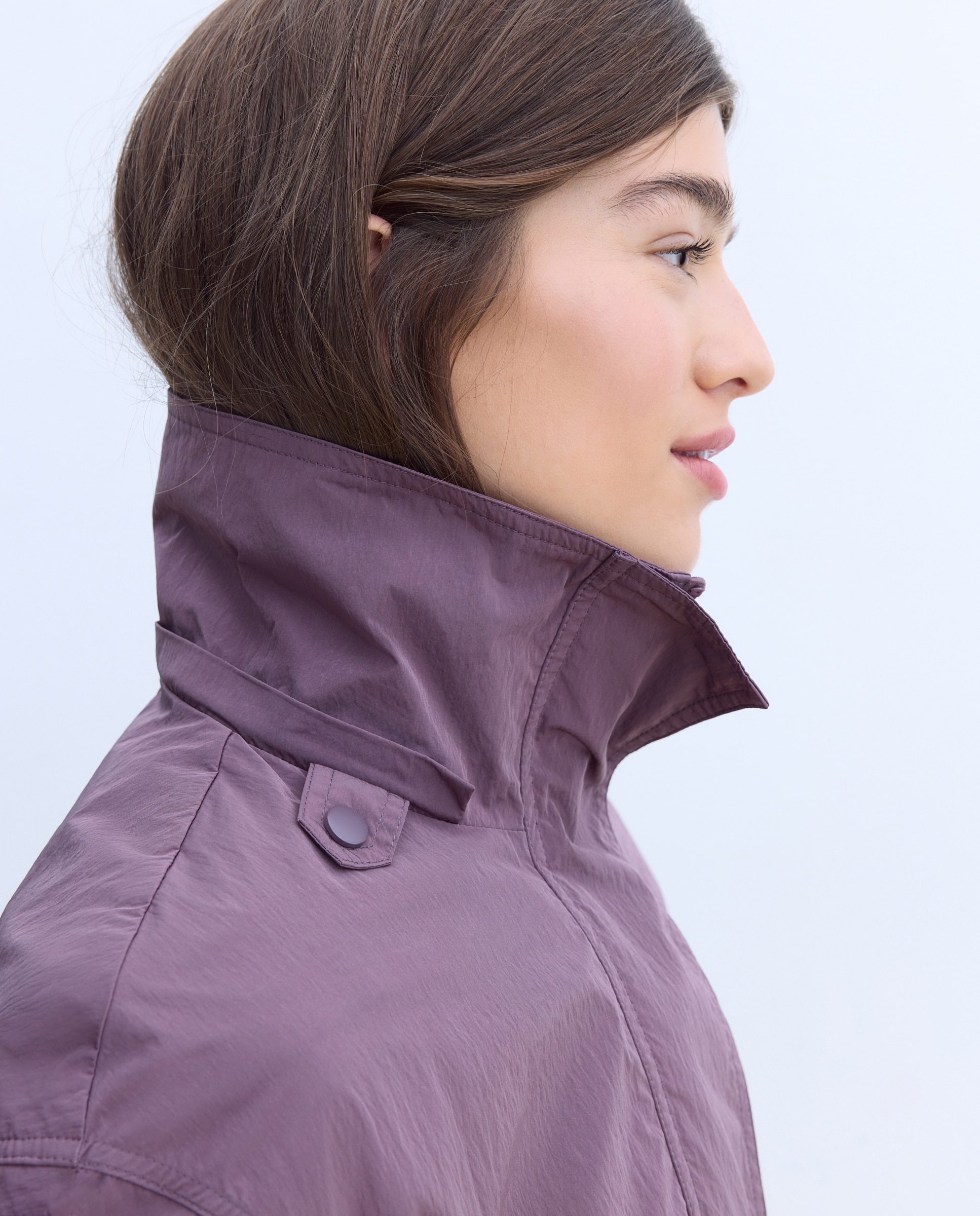 Parka detalle cuello - Stella Rittwagen - 291 Berenjena 291 Berenjena-2