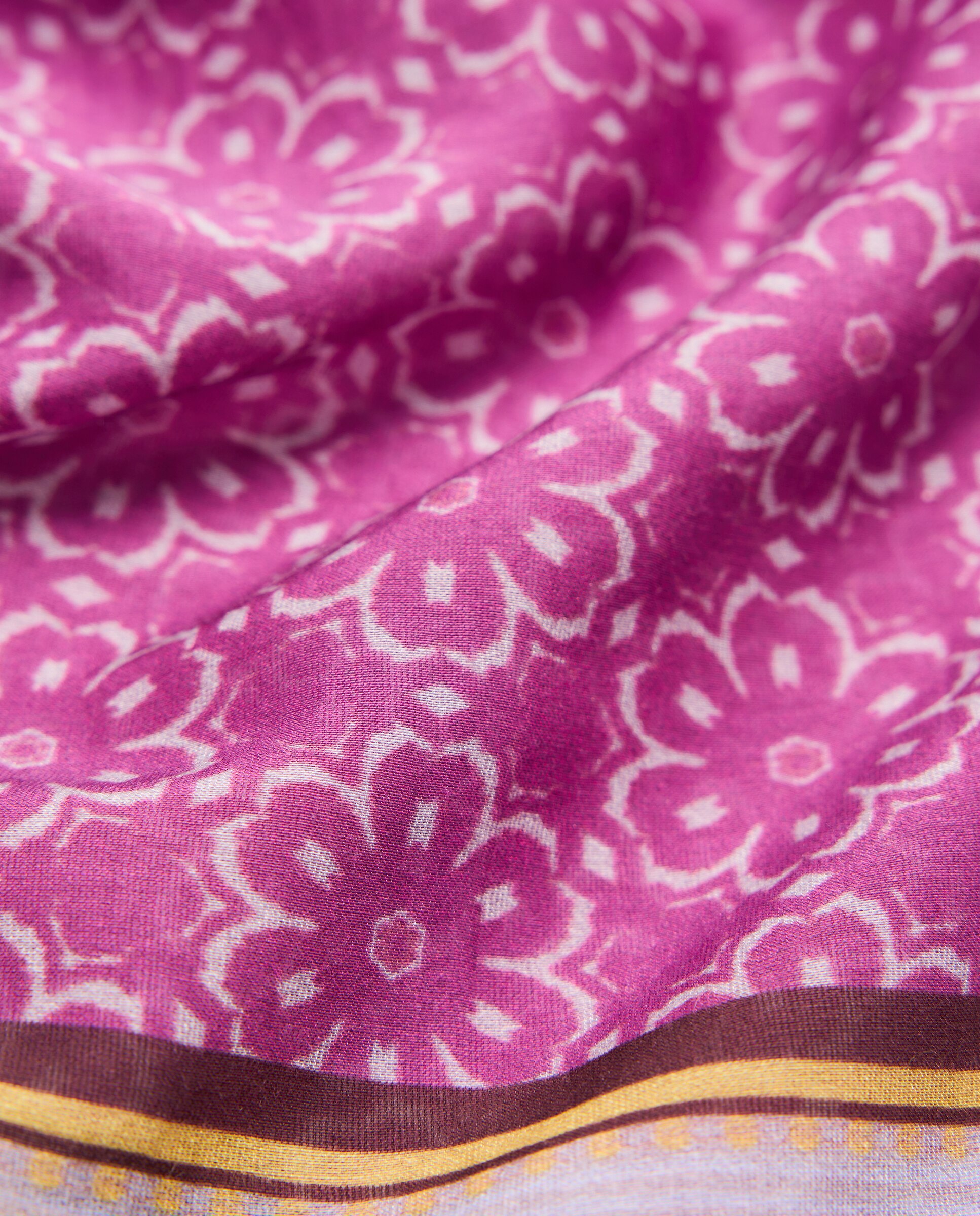 Lenço Estampado 65x65 291 Beringela-3