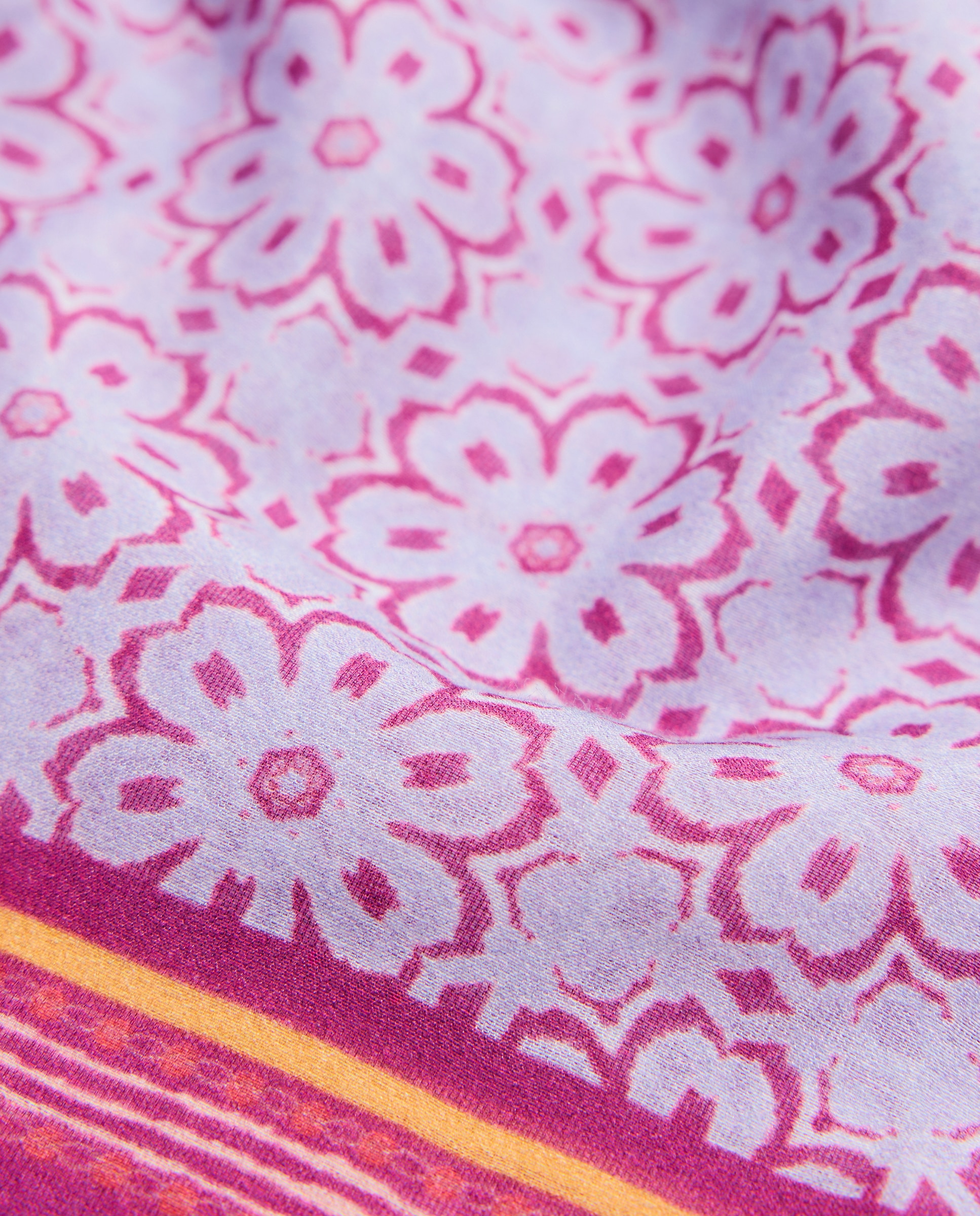 Lenço Estampado 65x65 282 Malva-3