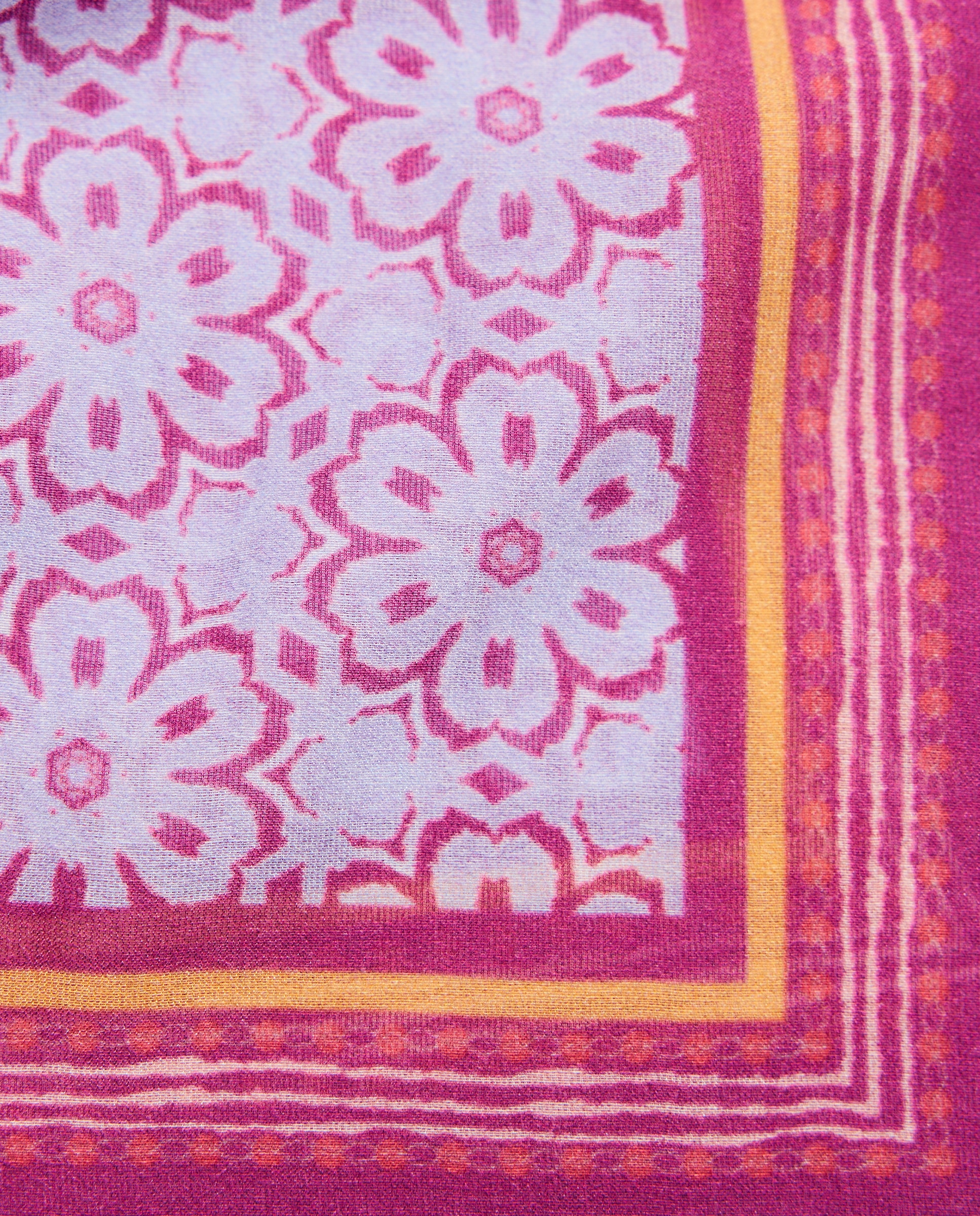 Lenço Estampado 65x65 282 Malva-4