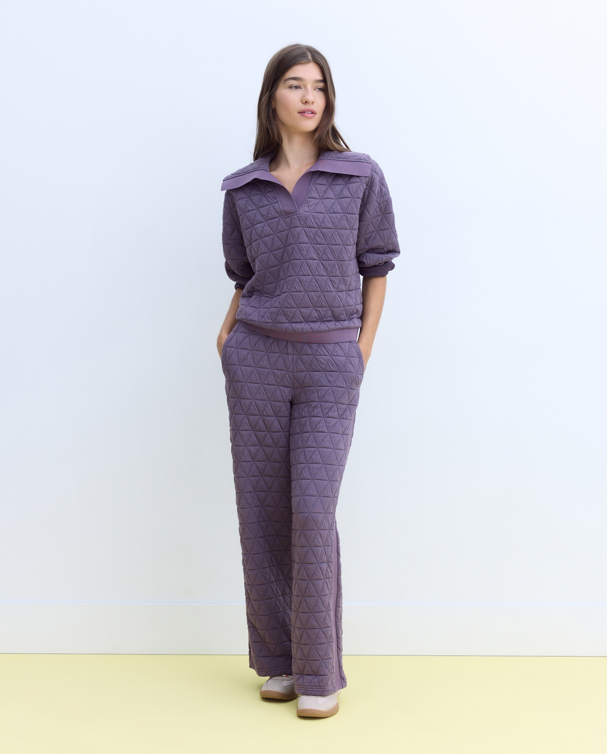 Imagen 0 de Pantalón acolchado Morado