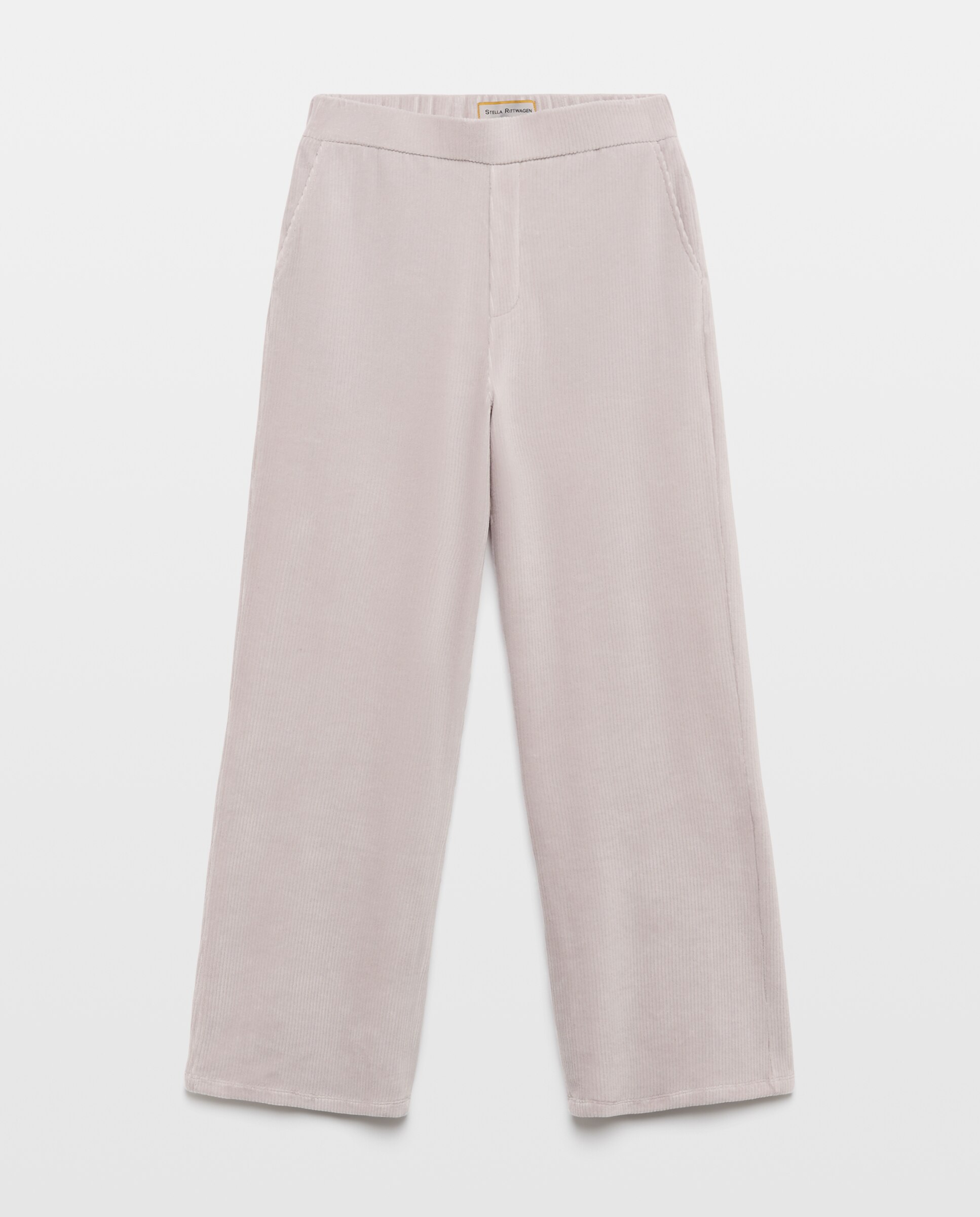 Pantalón pana - Stella Rittwagen - Gris claro Gris claro-4