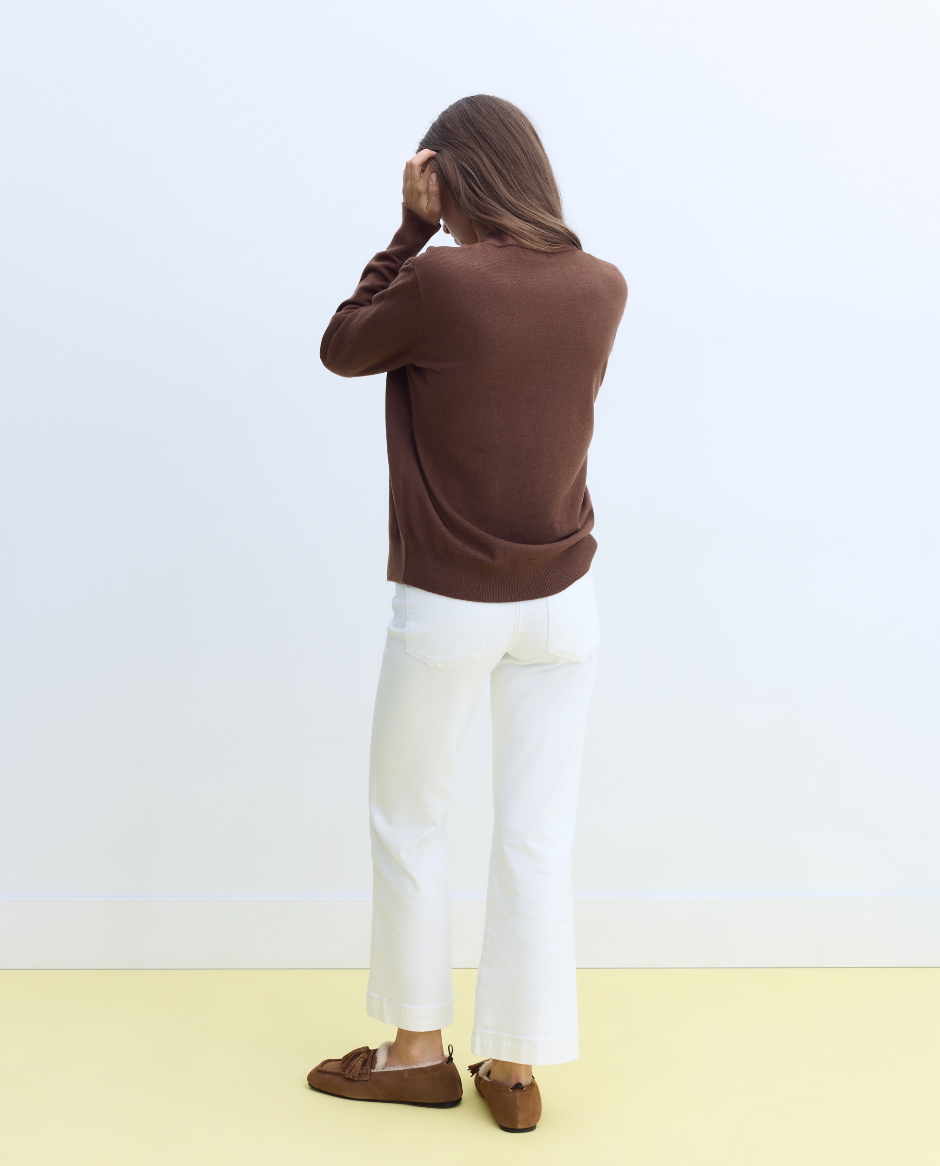 Imagen 2 de Chaqueta doble punto - Stella Rittwagen - Marrón Marrón