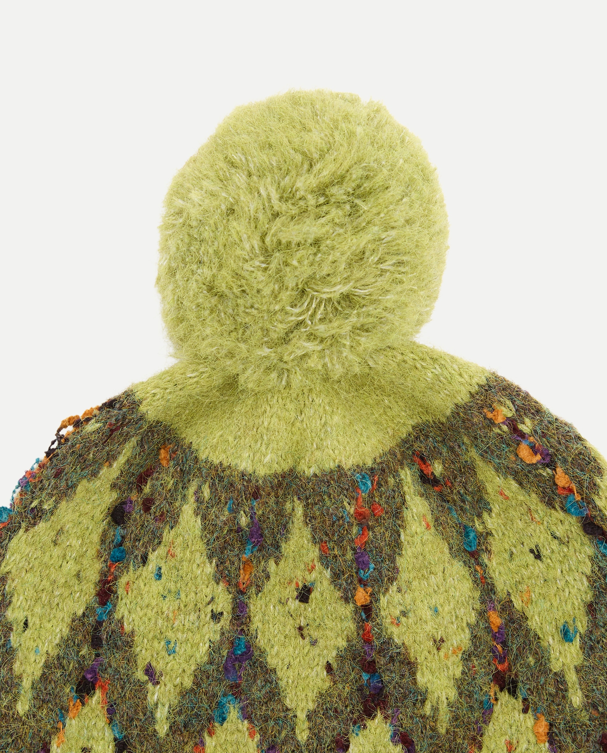 Gorro punto fantasía - Stella Rittwagen - Verde Verde-2