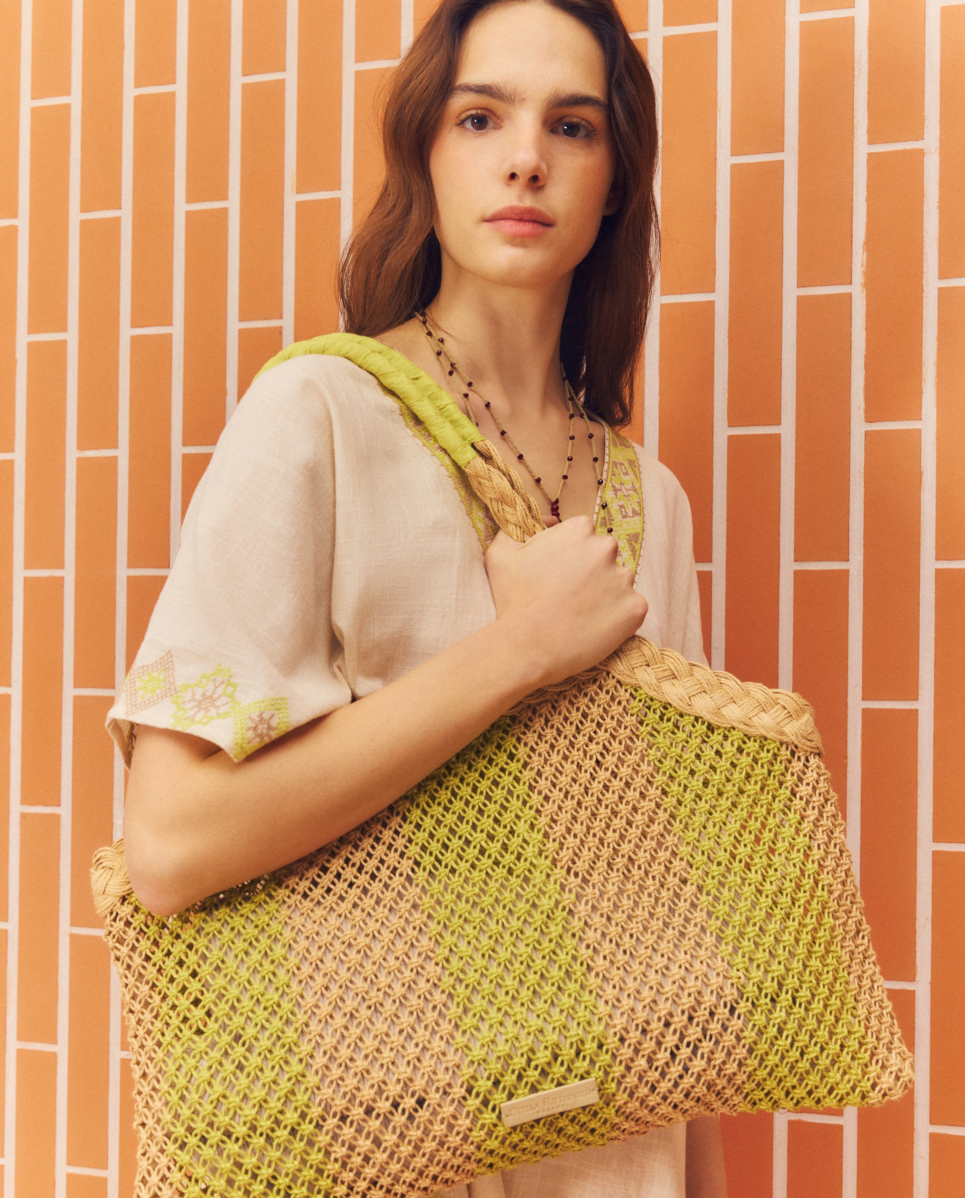 Shopper em Ziguezague com Flúor 586 Lima-5