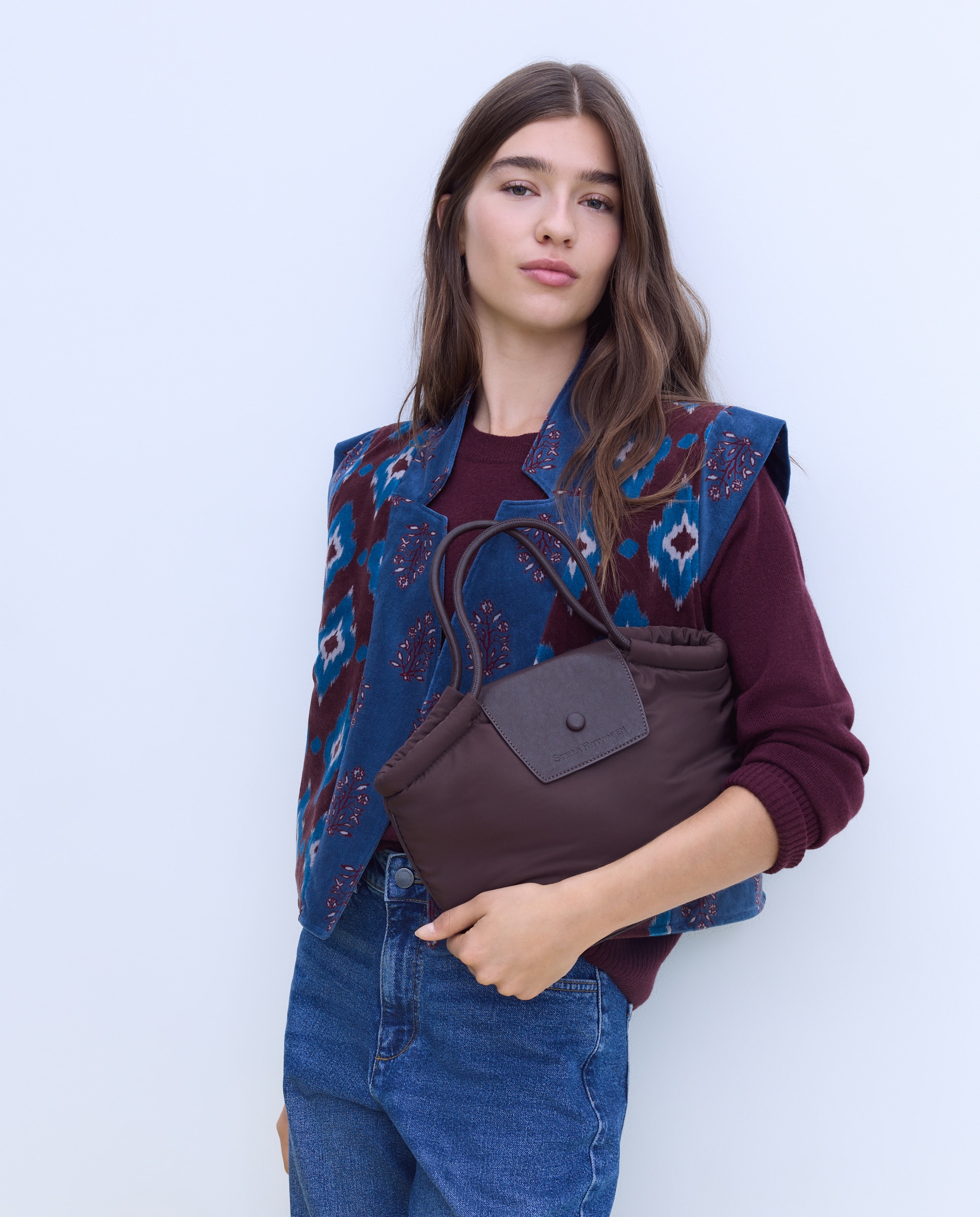 Imagen 5 de Bolso de nylon - Stella Rittwagen - Marrón Marrón