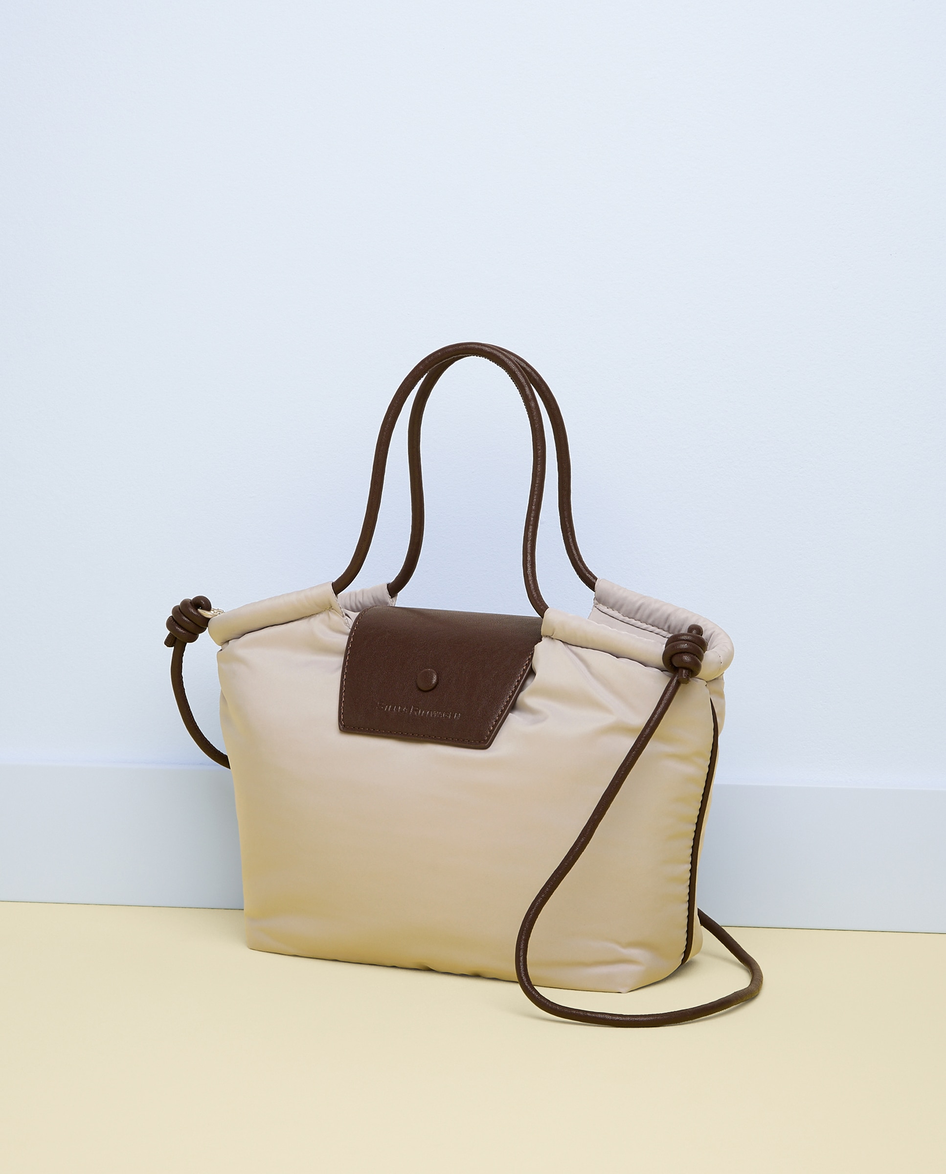 Bolso grande nylon - Stella Rittwagen - Gris claro Gris claro-1