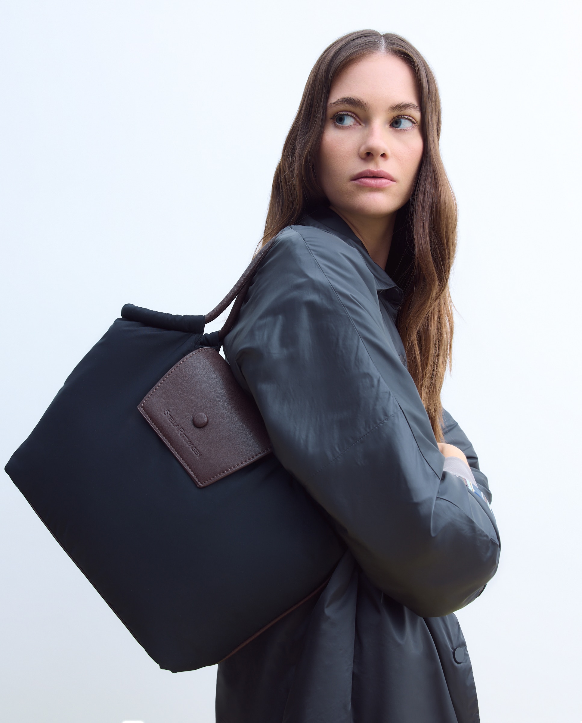 Bolso grande nylon - Stella Rittwagen - Negro Negro-5