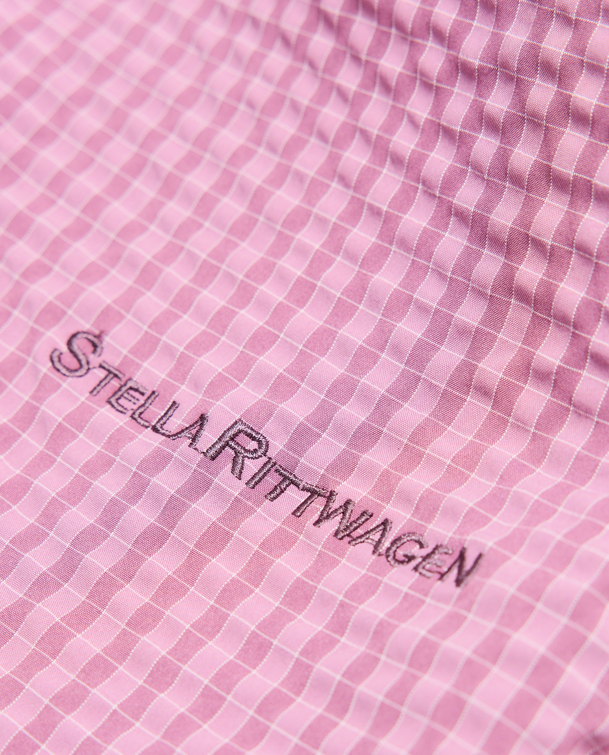 Imagen 5 de Bolso con estampado de cuadros - Stella Rittwagen - 291 Berenjena 291 Berenjena