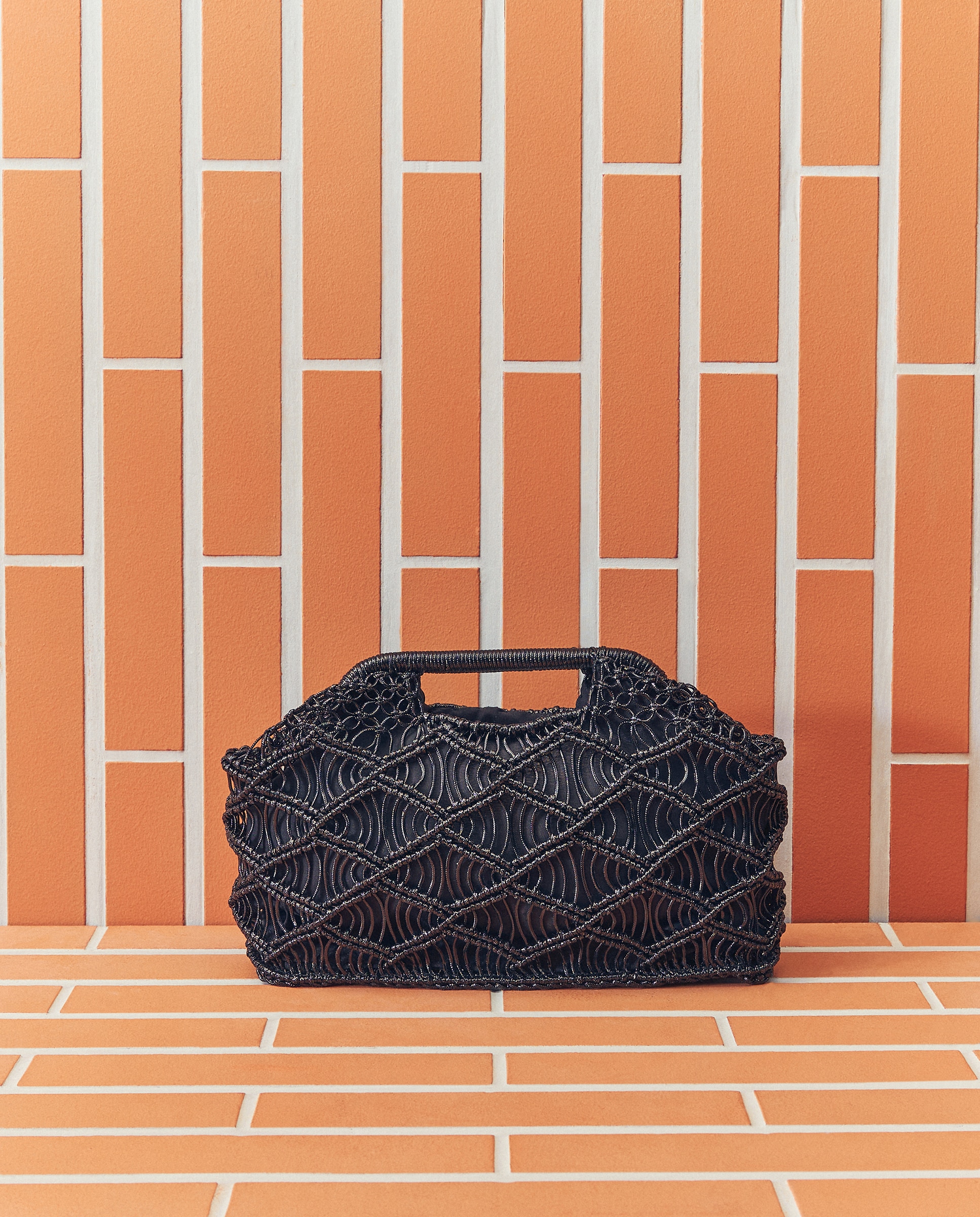 Imagem 0 de Mala de Festa com Detalhe de Fio Metalizado