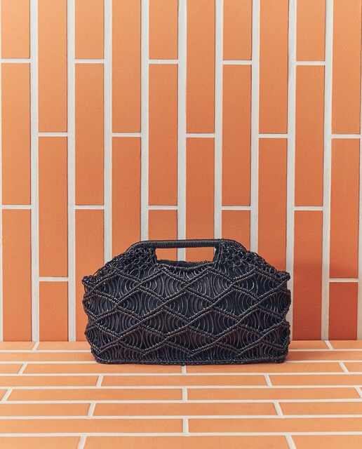 Bolso de fiesta con detalle de lúrex
