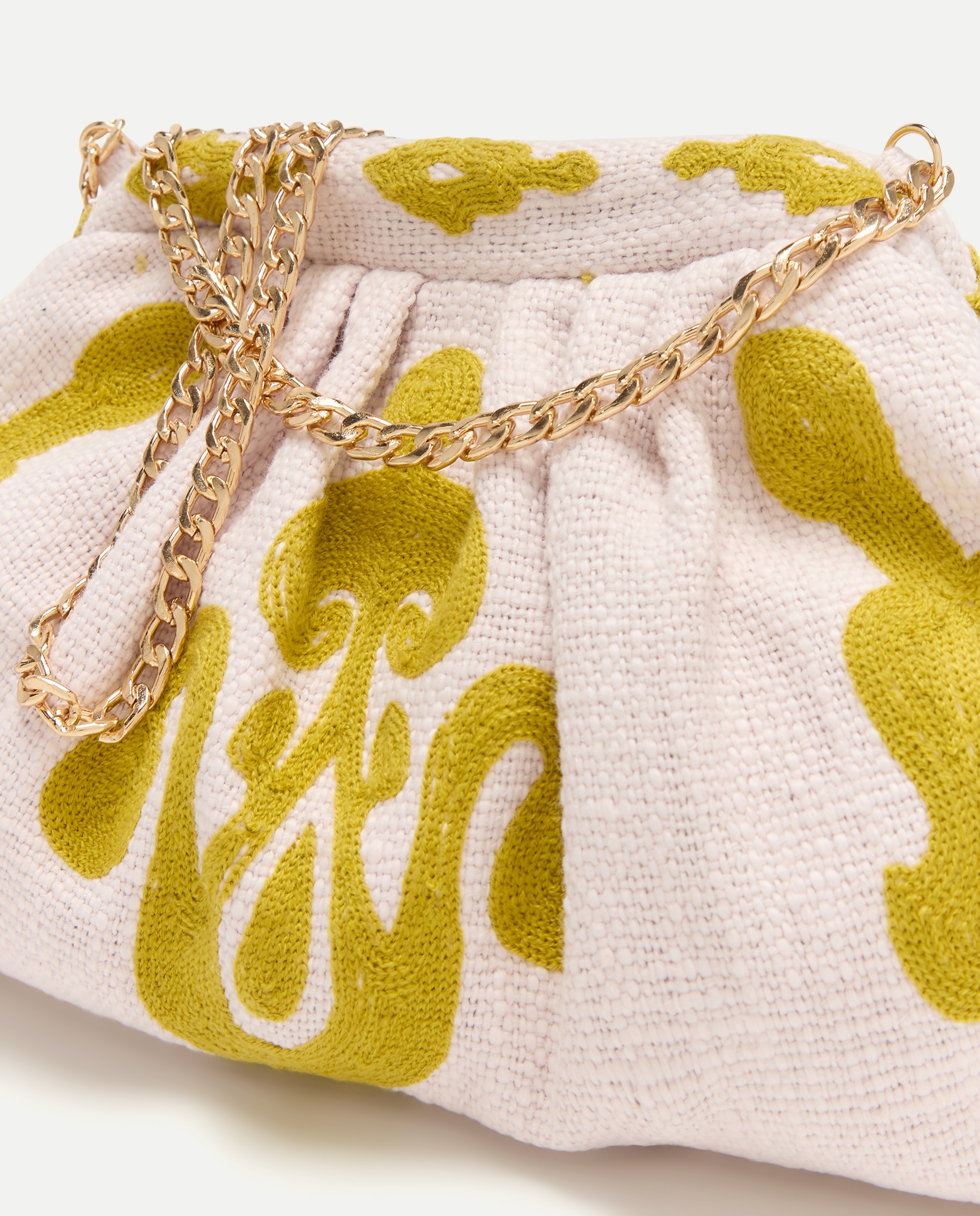 Mala Tipo Pouch de Festa com Trabalho Bordado 283 Lavanda-4