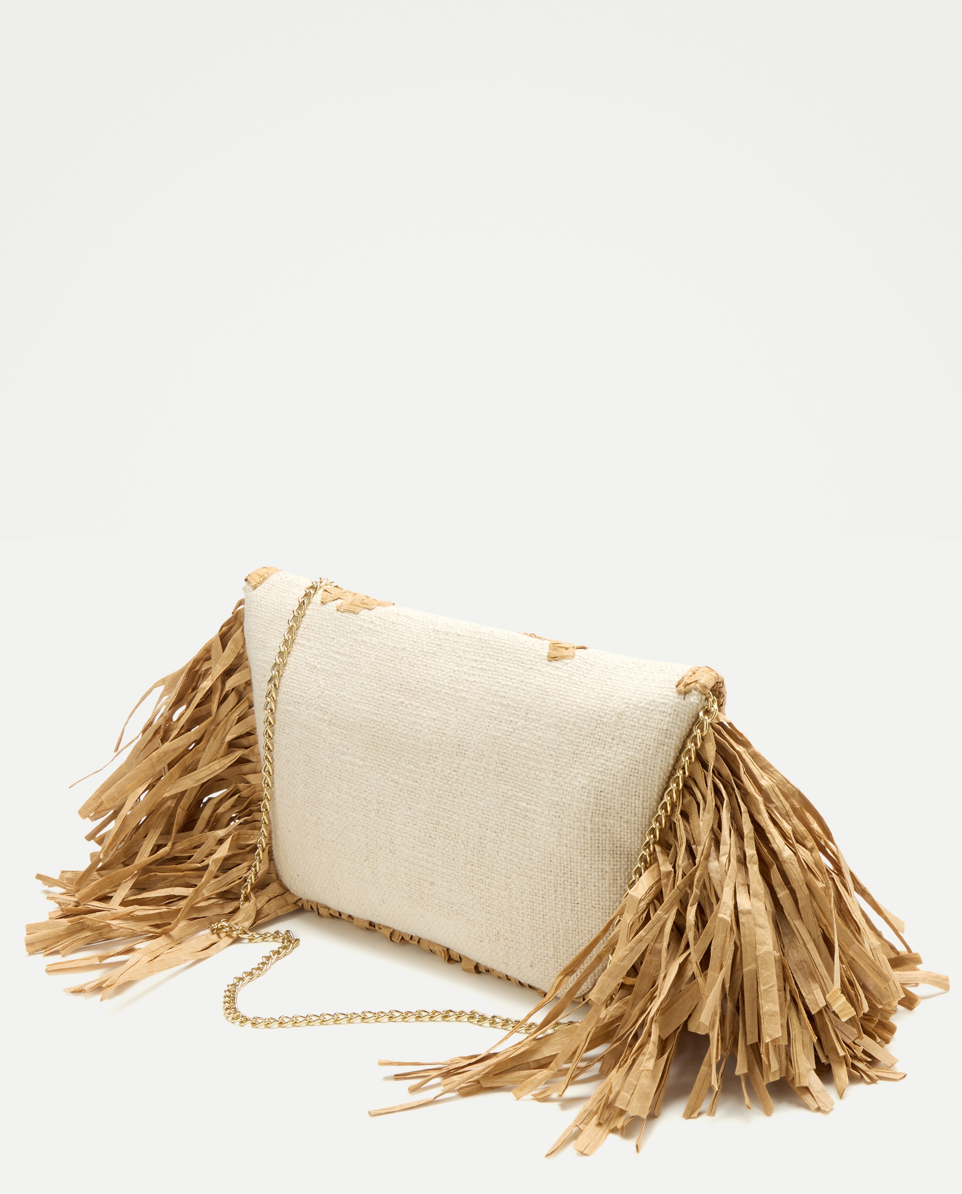 Mala Casual com Adorno Bordado 120 Cru-2