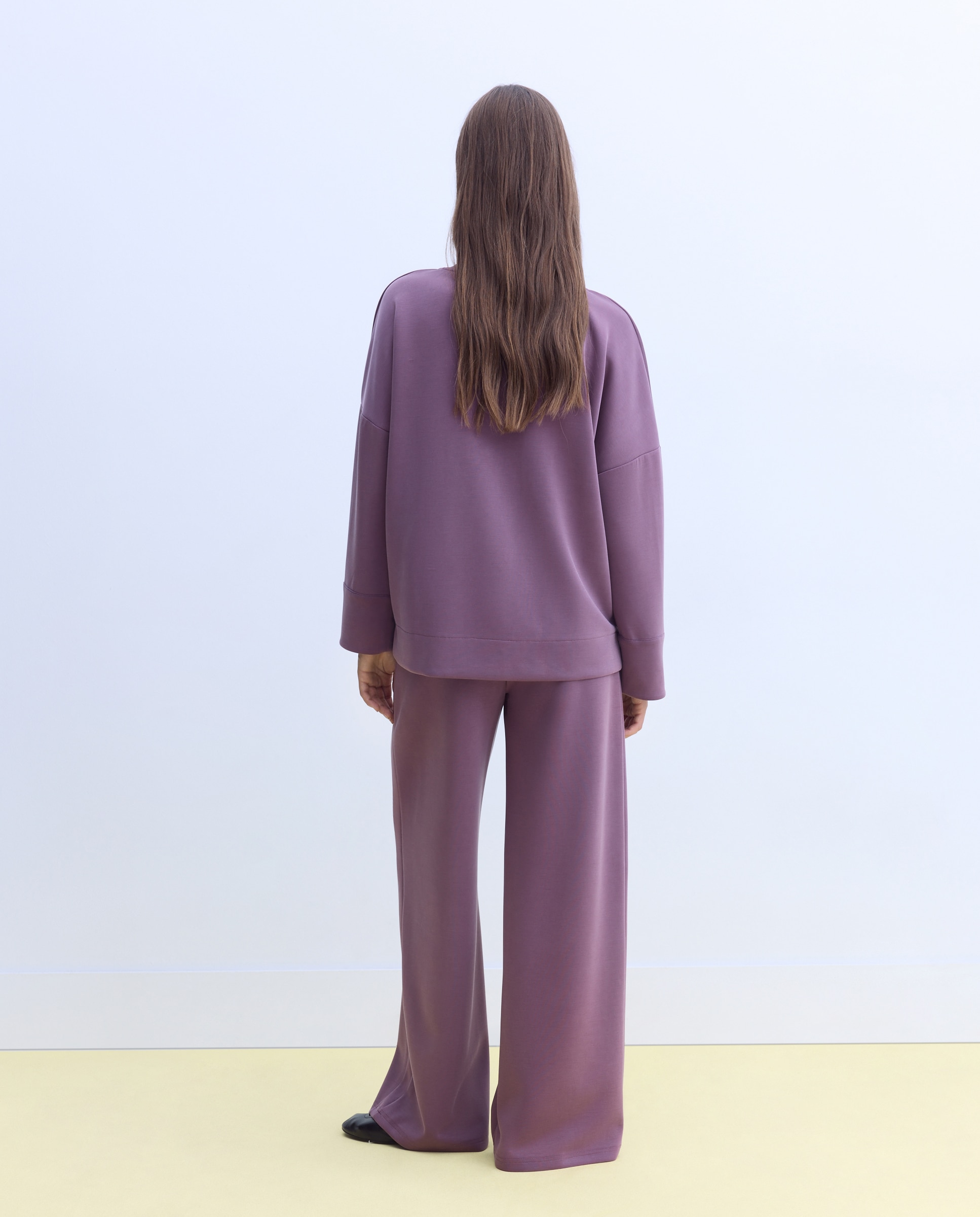 Imagen 3 de Sudadera neopreno de mujer - Stella Rittwagen - 291 Berenjena 291 Berenjena