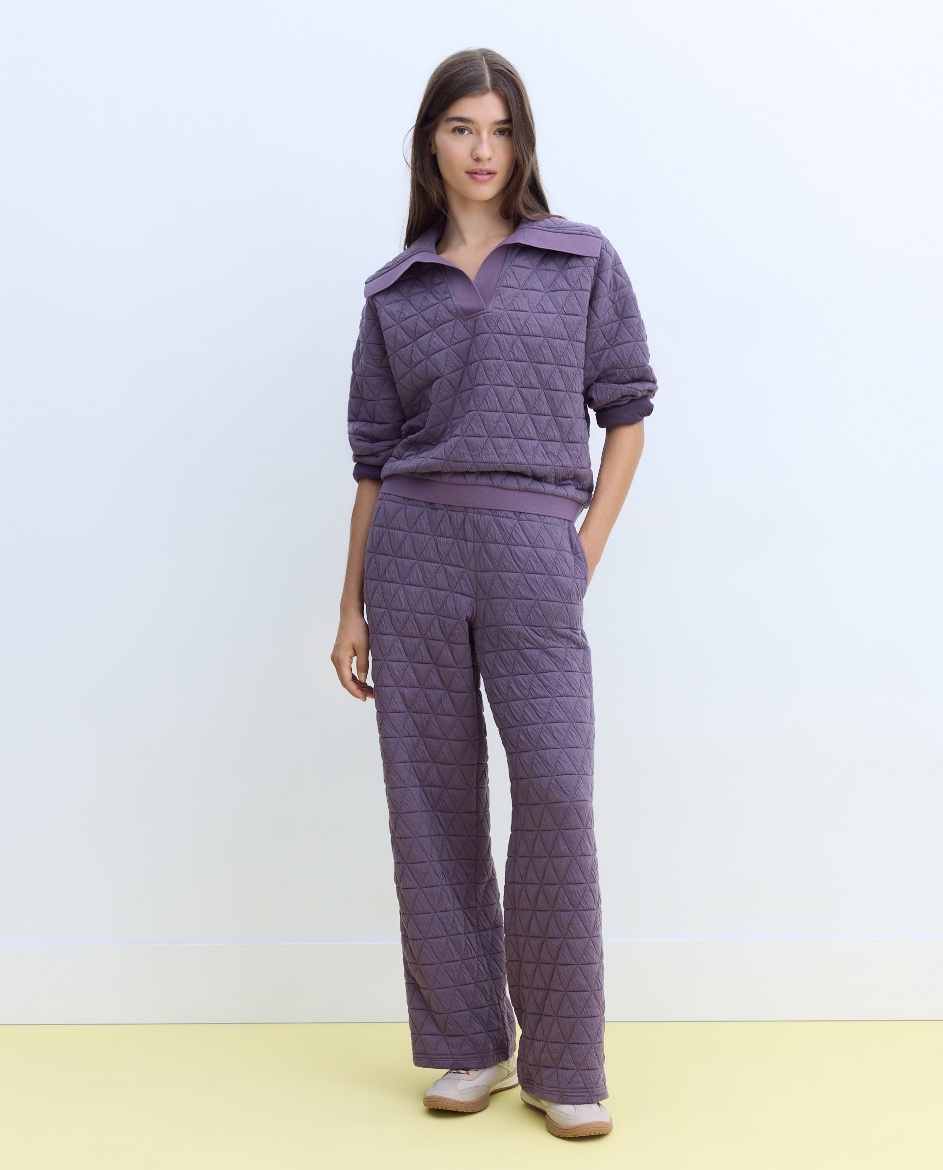 Imagen 2 de Sudadera acolchada - Stella Rittwagen - Morado Morado