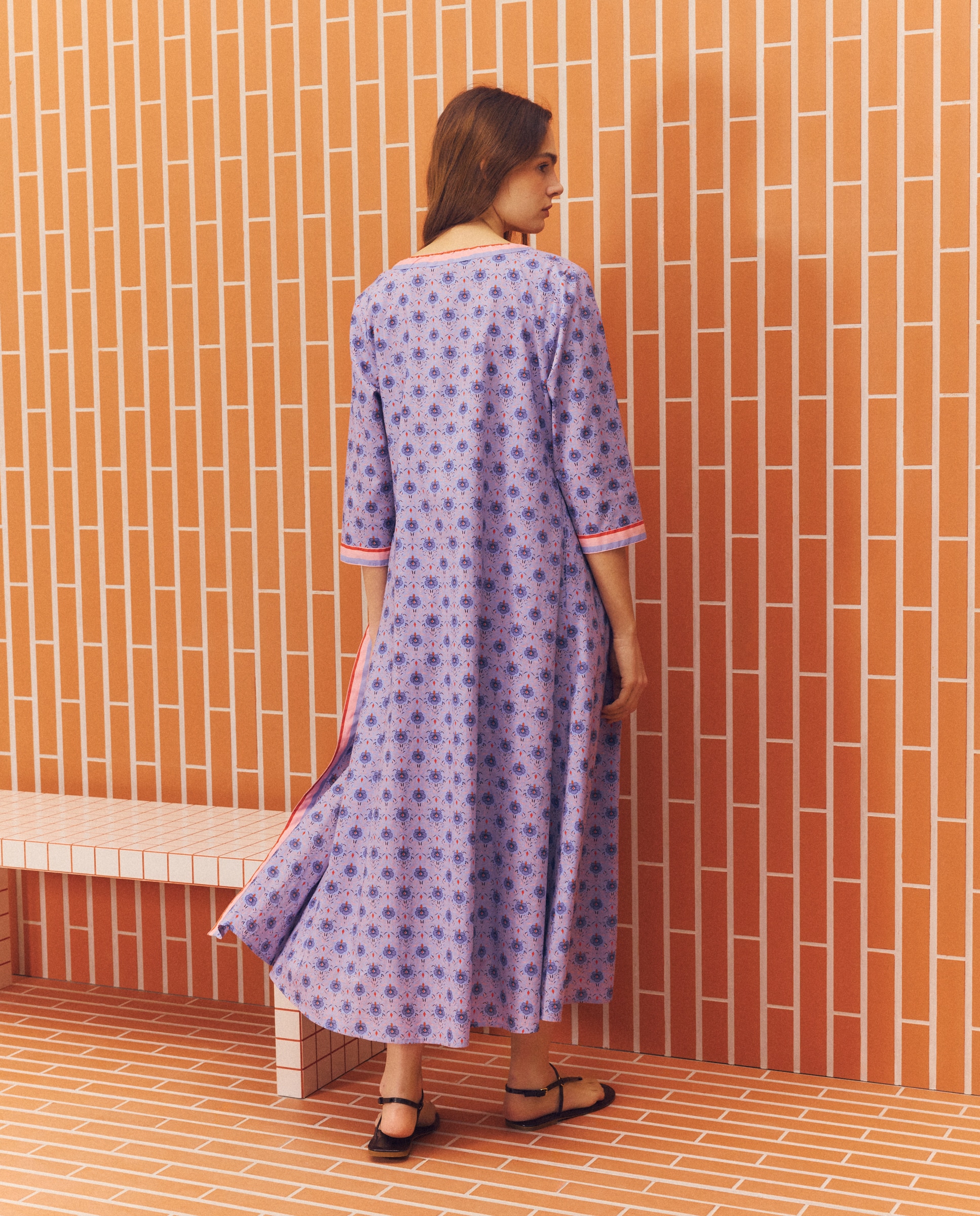 Conjunto de robe e camisa 283 Lavanda-3