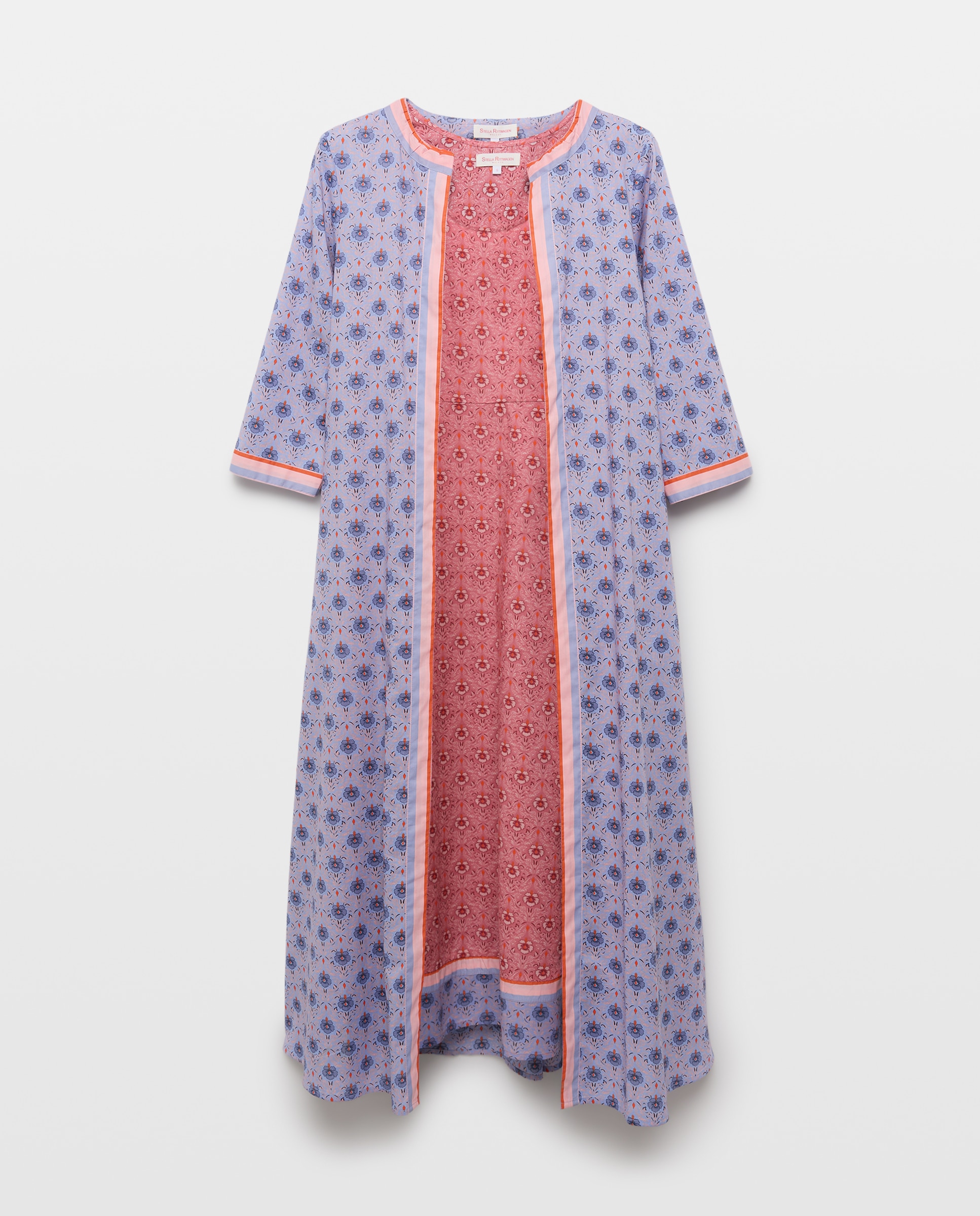 Conjunto de robe e camisa 283 Lavanda-4