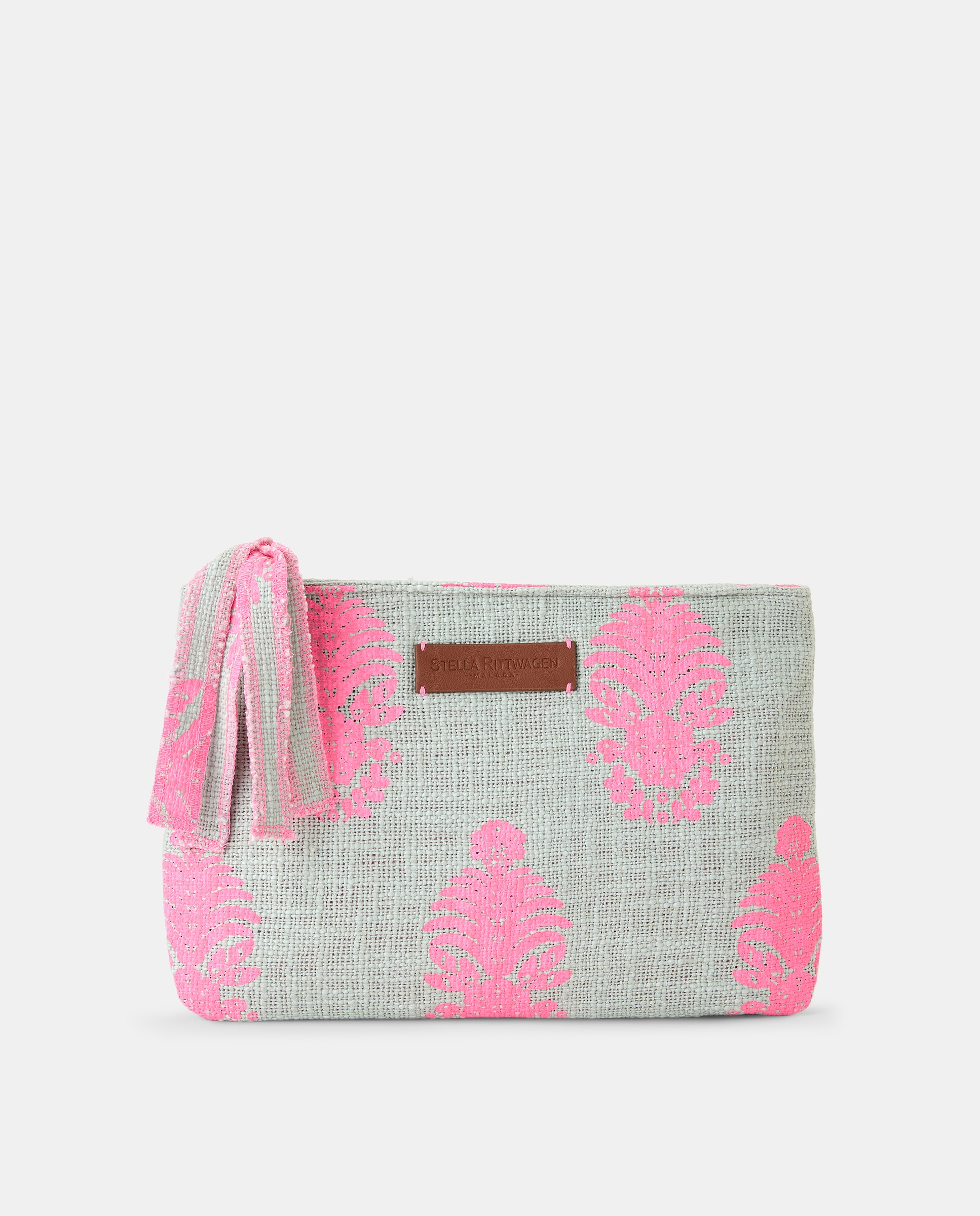 Nécessaire Perfurado Liso Rosa-2