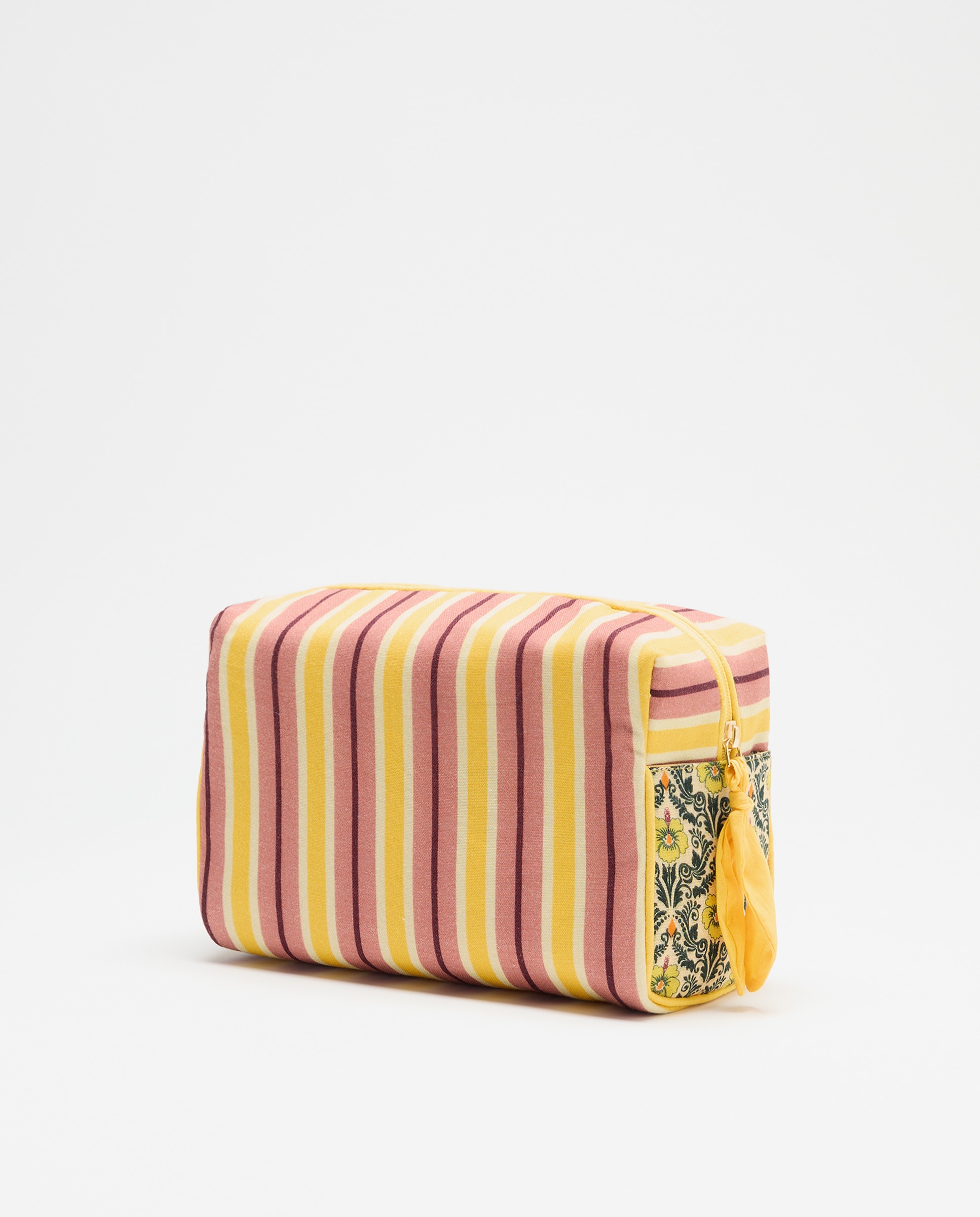 Nécessaire Quadrado 310 Amarelo Claro-2