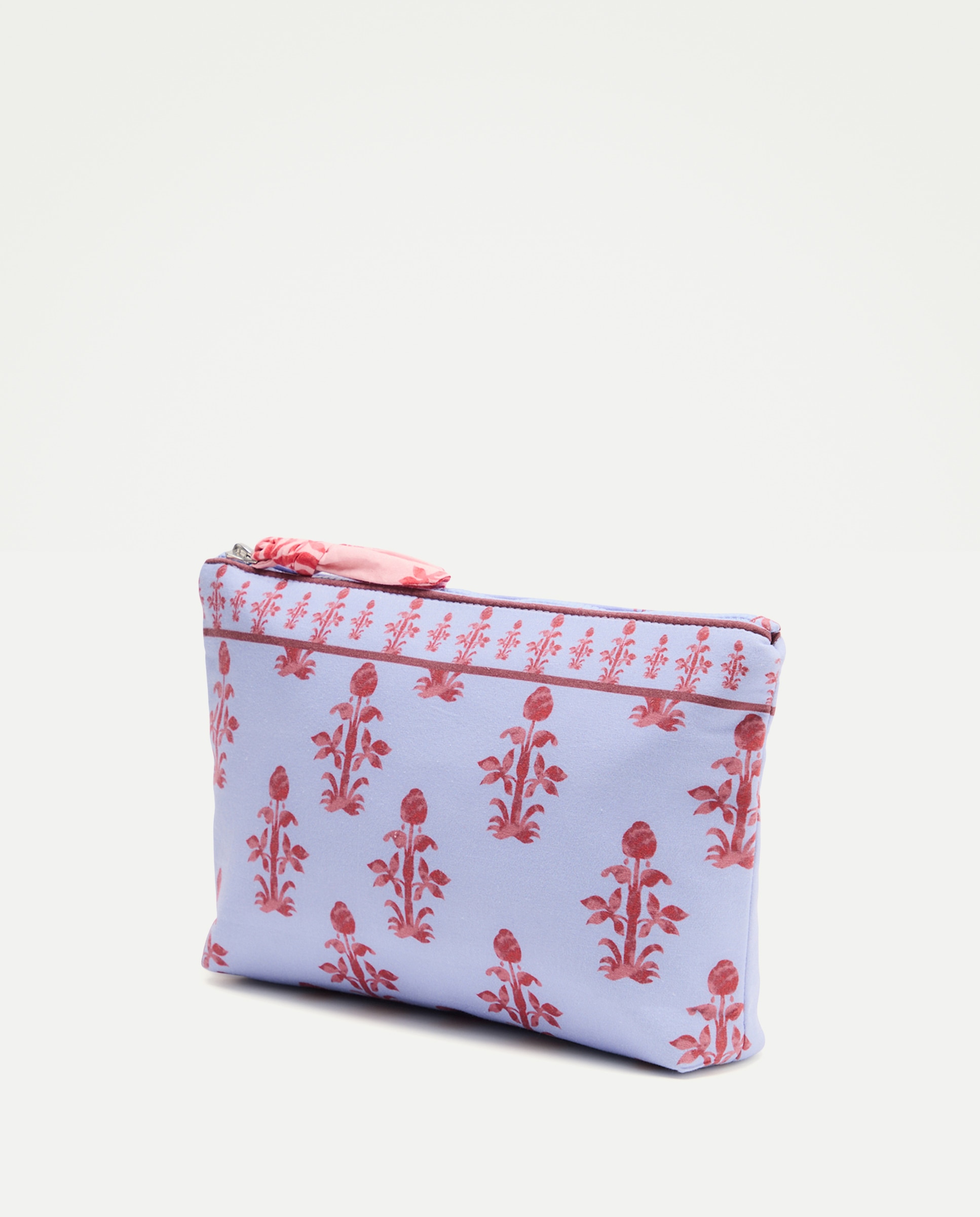 Nécessaire com Estampado de Rebordo Decorativo 283 Lavanda-2