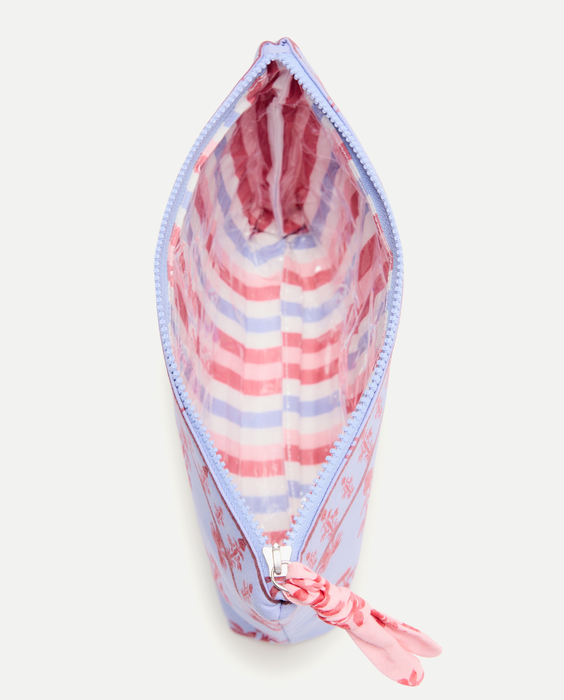 Nécessaire com Estampado de Rebordo Decorativo 283 Lavanda-3