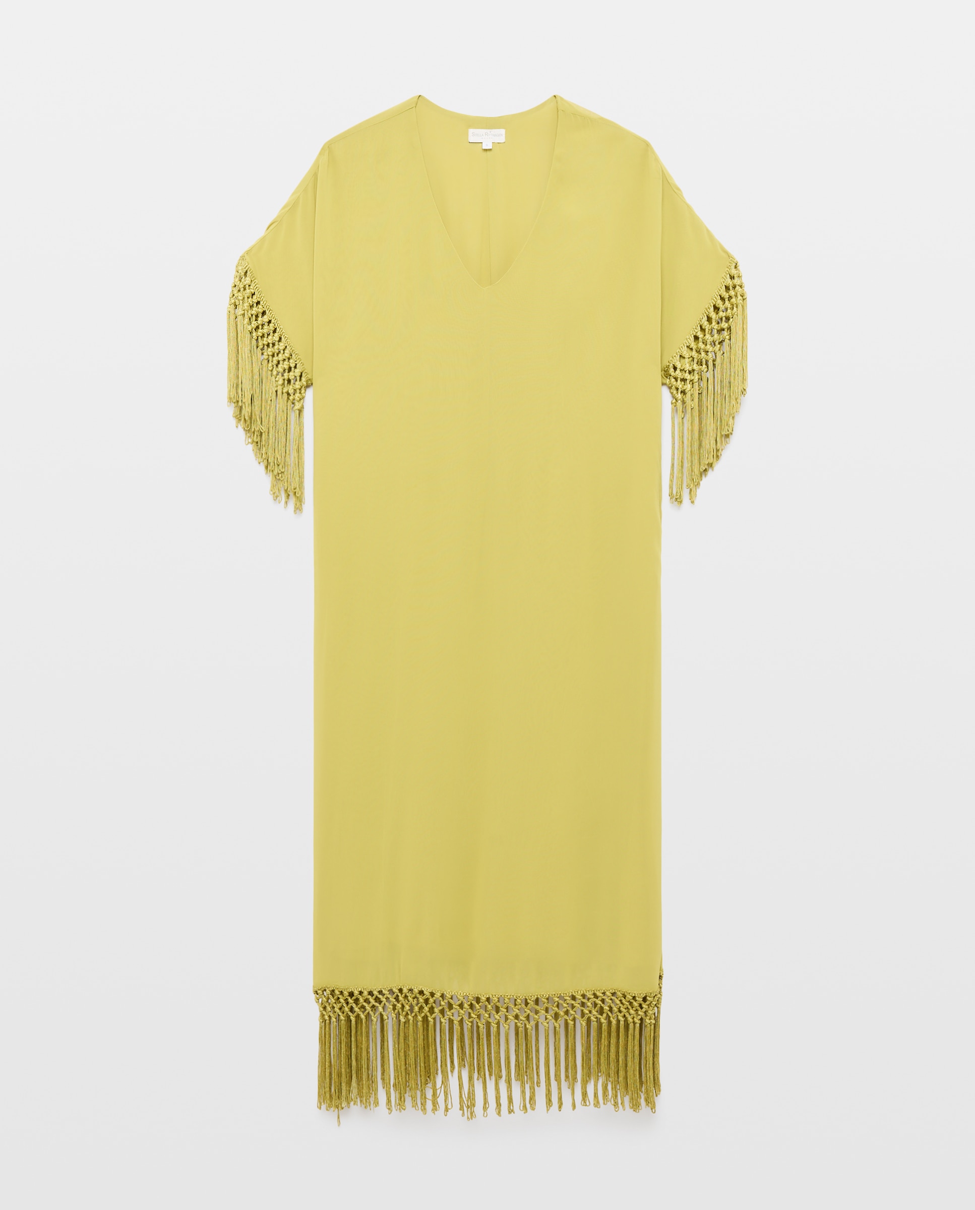 Imagem 0 de Vestido com Detalhe de Franjas