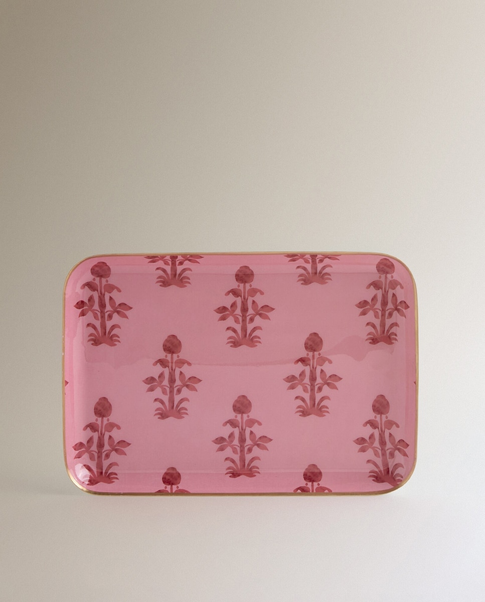 Set de 3 bandejas decorativas Stella Ritwage - Rosa Rosa-2