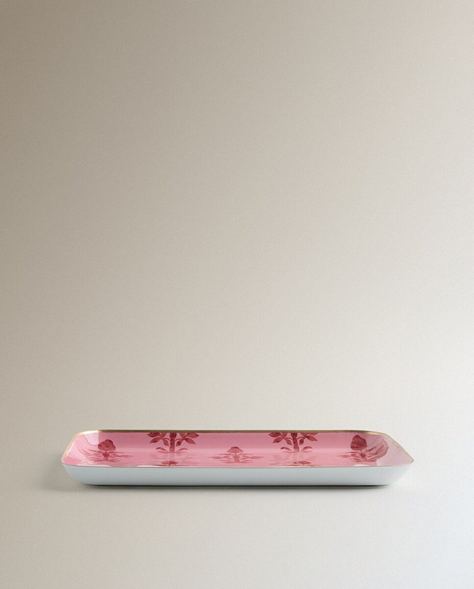 Set de 3 bandejas decorativas Stella Ritwage - Rosa Rosa-3