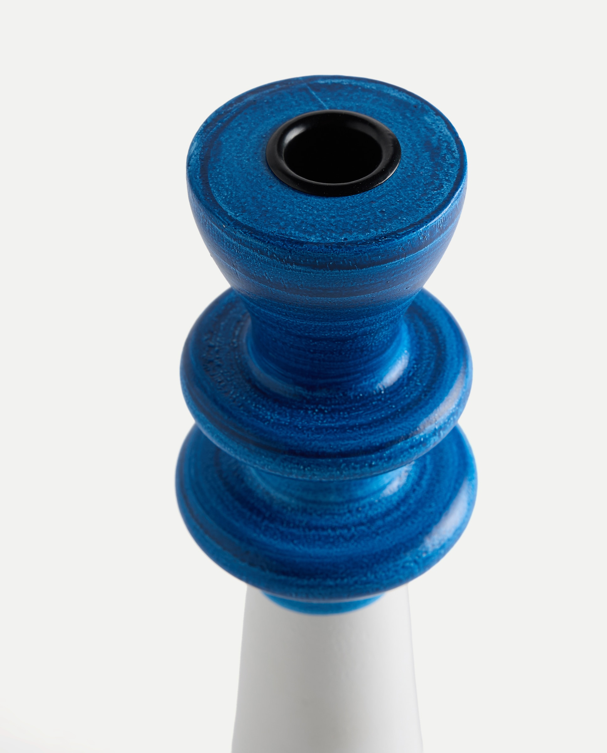 Candelabro de madera Stella Rittwage - Azul Azul-3
